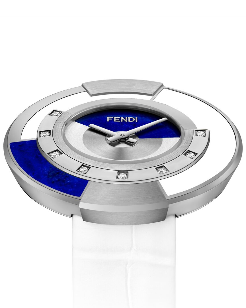 Fendi Women's Policromia Diamond Watch