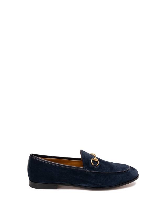 Gucci Jordaan Leather Loafers Blue