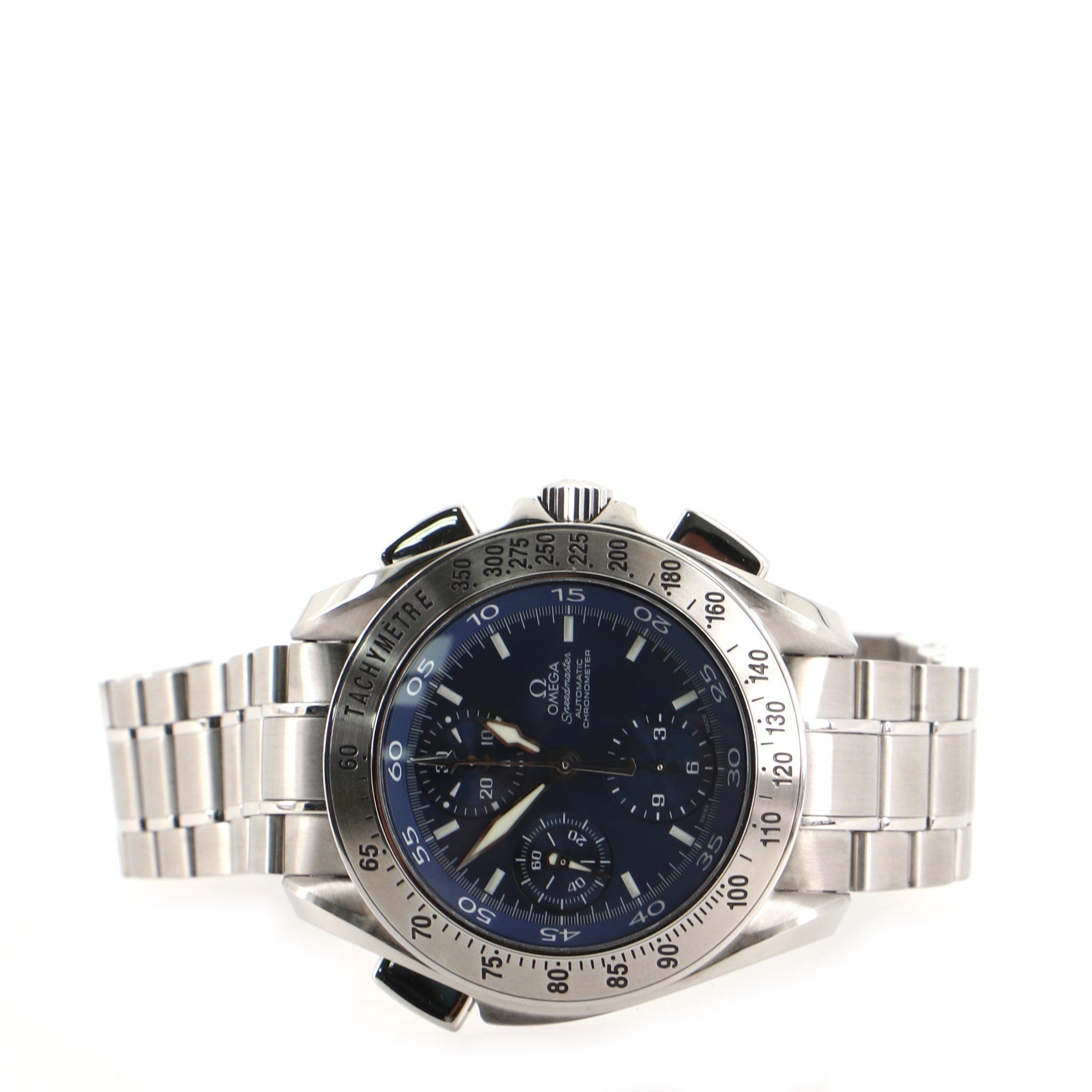 Omega Speedmaster Split-Seconds Chronograph Automatic Watch Stainless Steel 42