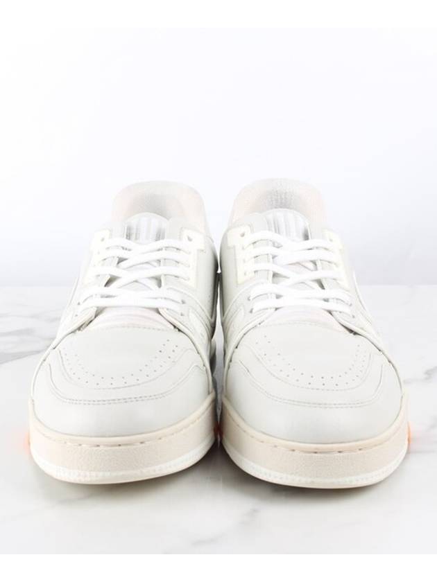 Louis Vuitton LV trainer sneakers gray 7 260