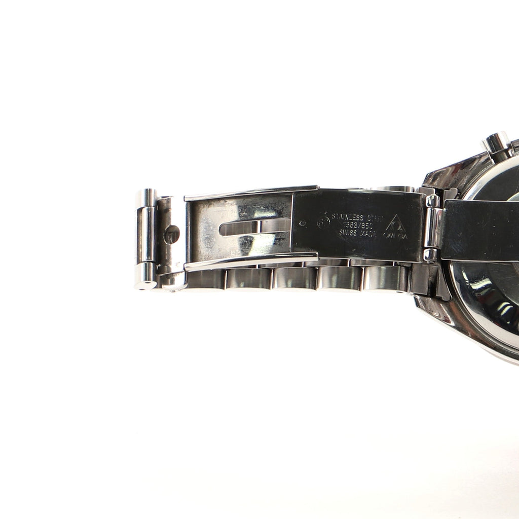 Omega Speedmaster Date Chronograph Automatic Watch Stainless Steel 39