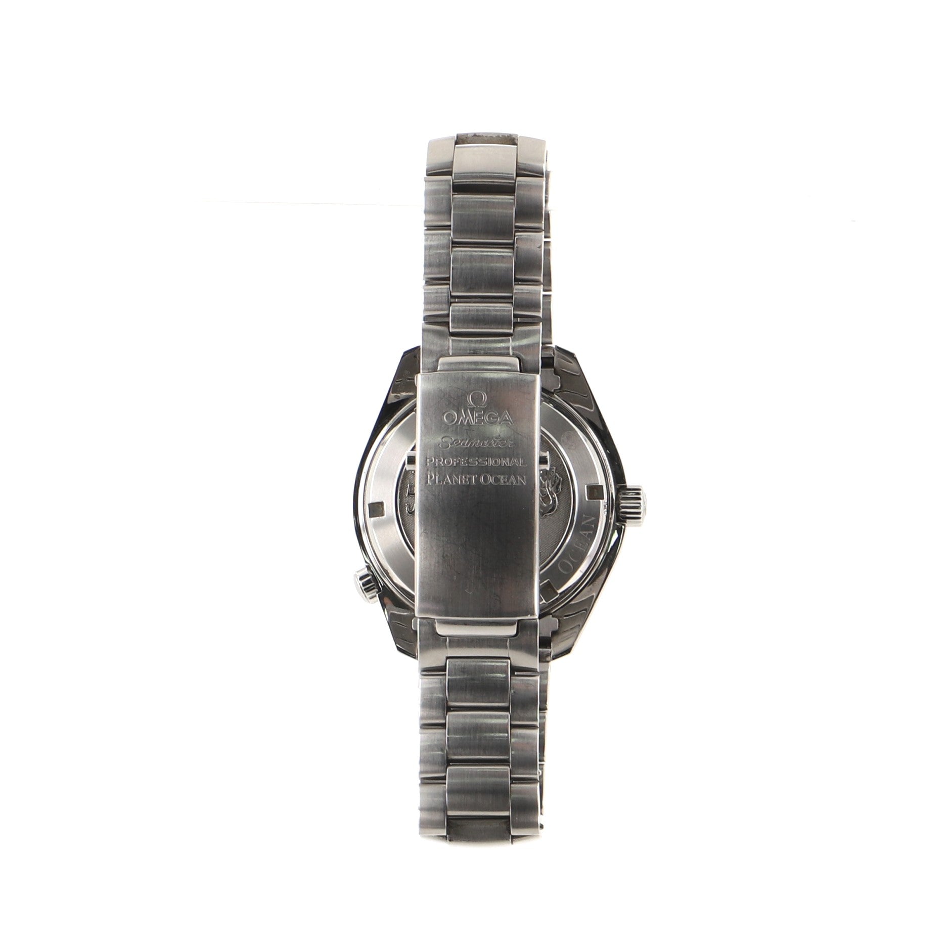 Omega Seamaster Professional Planet Ocean 600M Co-Axial Chronometer Automatic Watch Stainless Steel 42