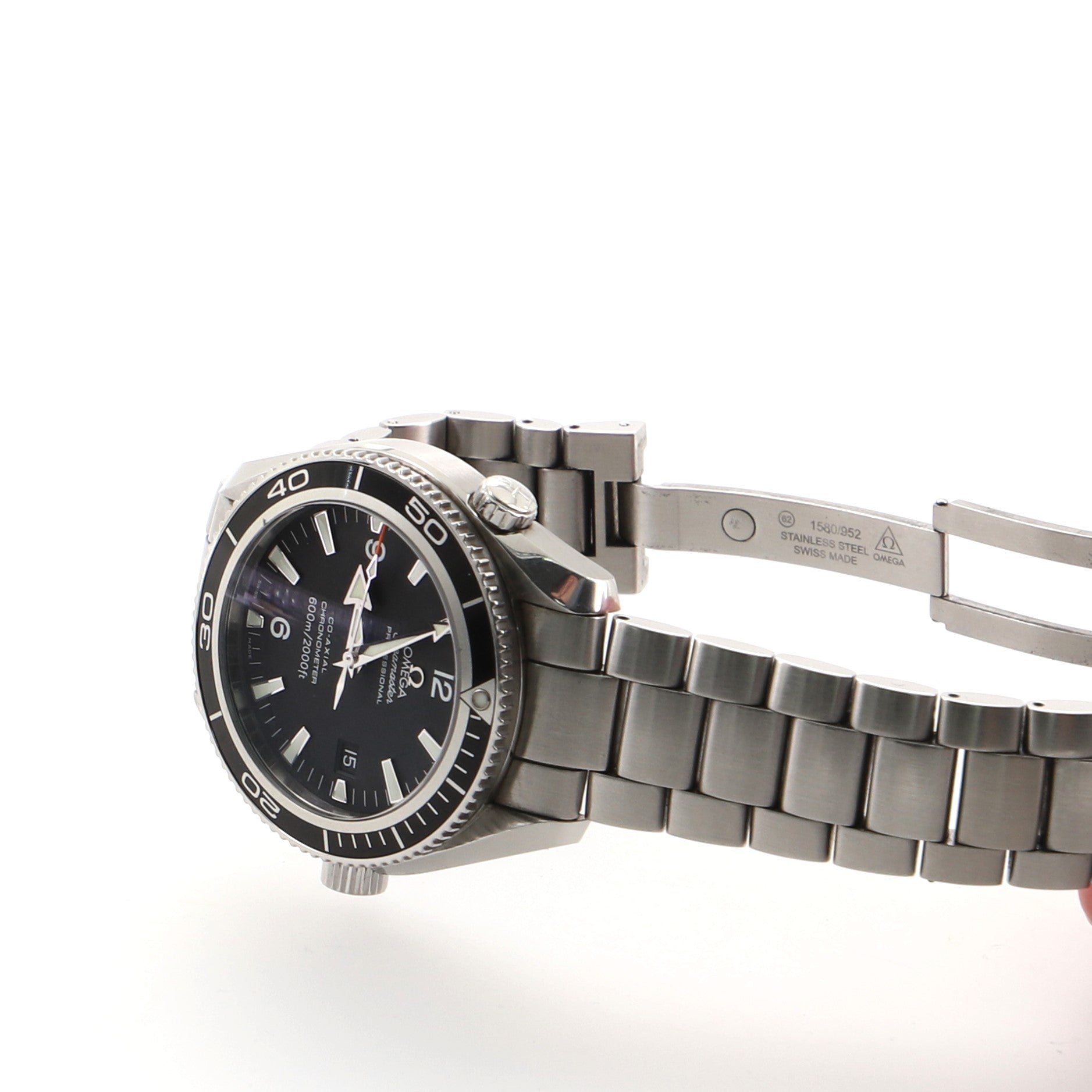 Omega Seamaster Professional Planet Ocean 600M Co-Axial Chronometer Automatic Watch Stainless Steel 42