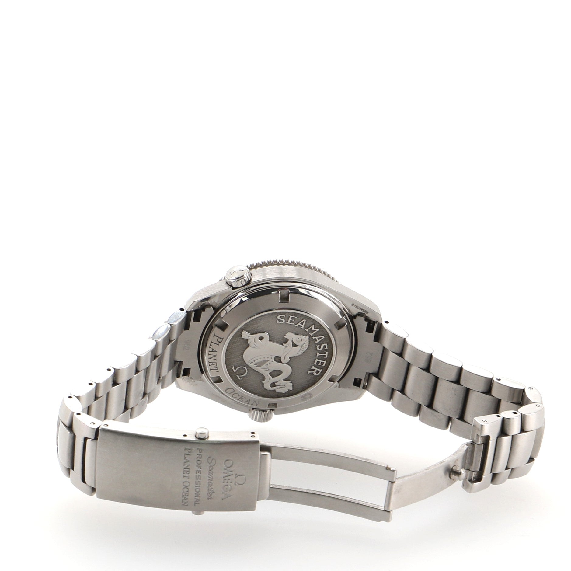 Omega Seamaster Professional Planet Ocean 600M Co-Axial Chronometer Automatic Watch Stainless Steel 42