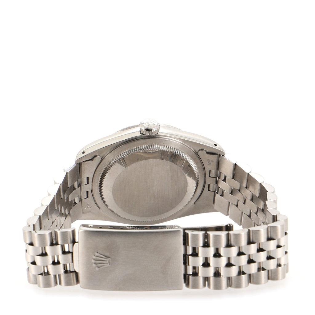 Rolex Oyster Perpetual Datejust Automatic Watch Stainless Steel and White Gold 36
