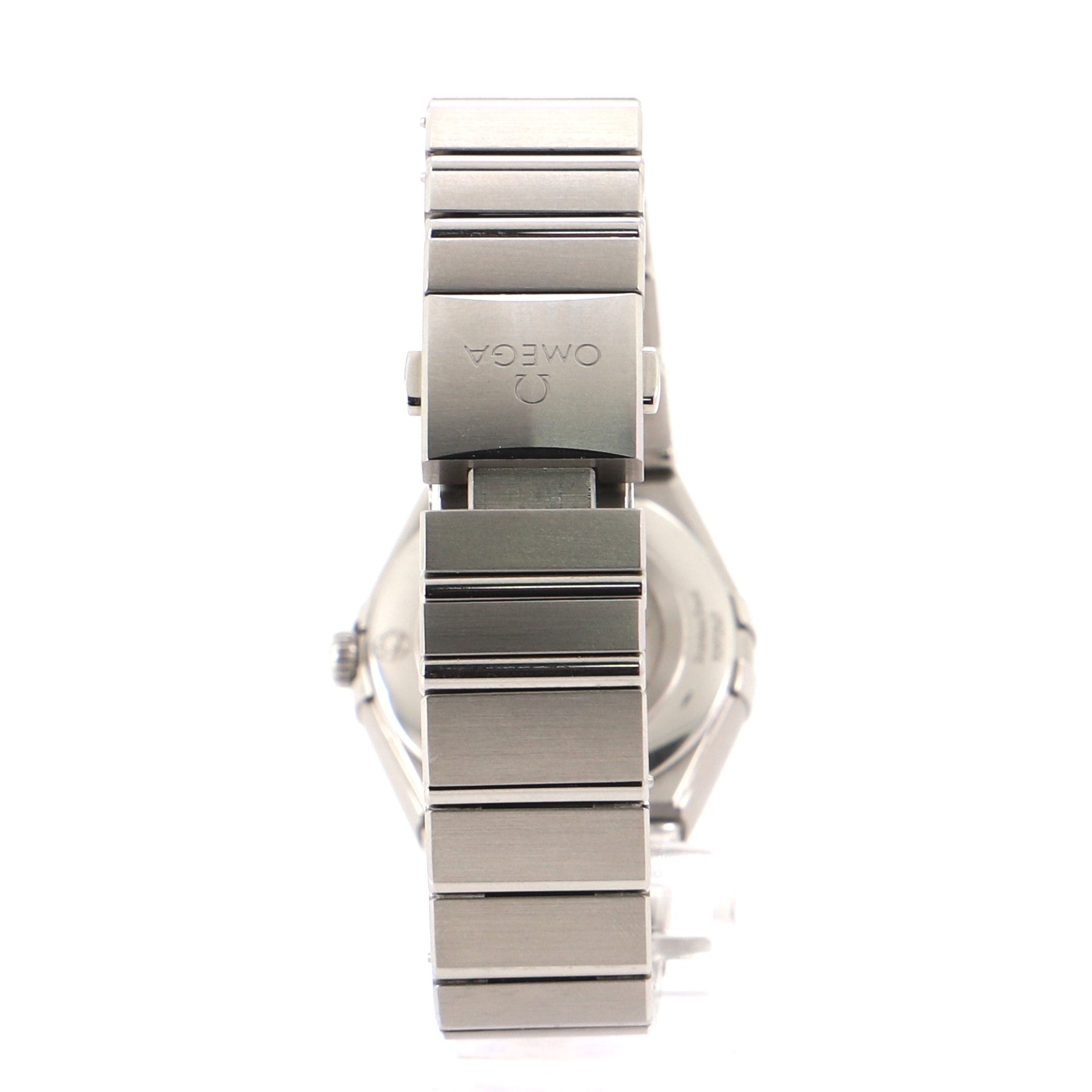Omega Constellation Quartz Watch Stainless Steel and Mother of Pearl 28