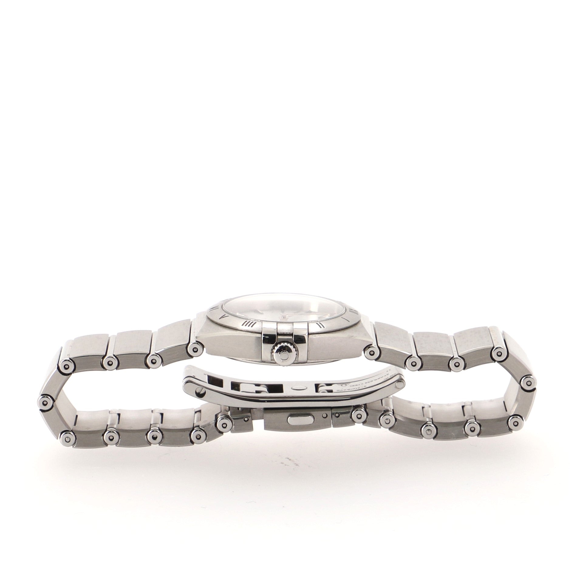 Omega Constellation Quartz Watch Stainless Steel and Mother of Pearl 28