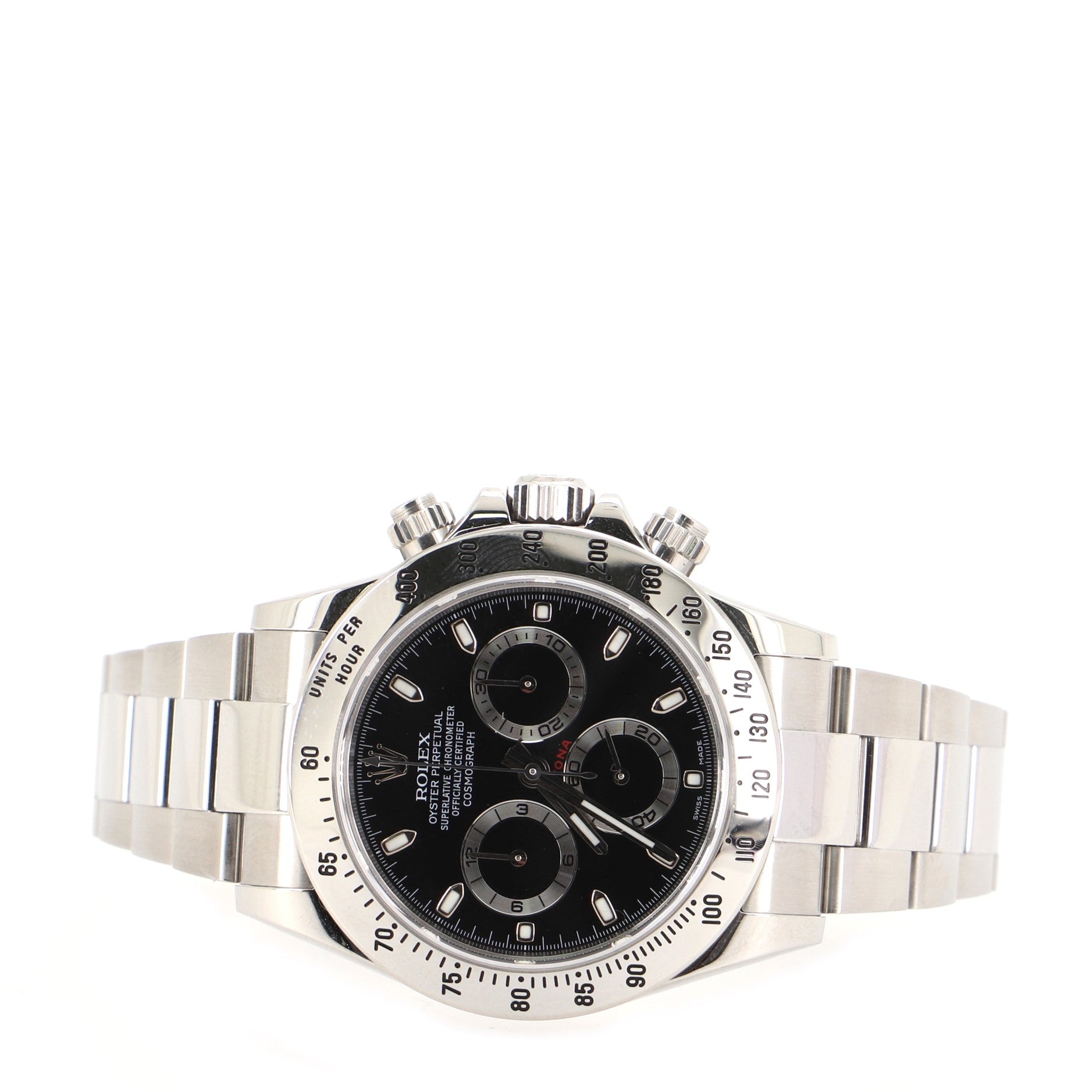 Rolex Oyster Perpetual Cosmograph Daytona Automatic Watch Stainless Steel 40