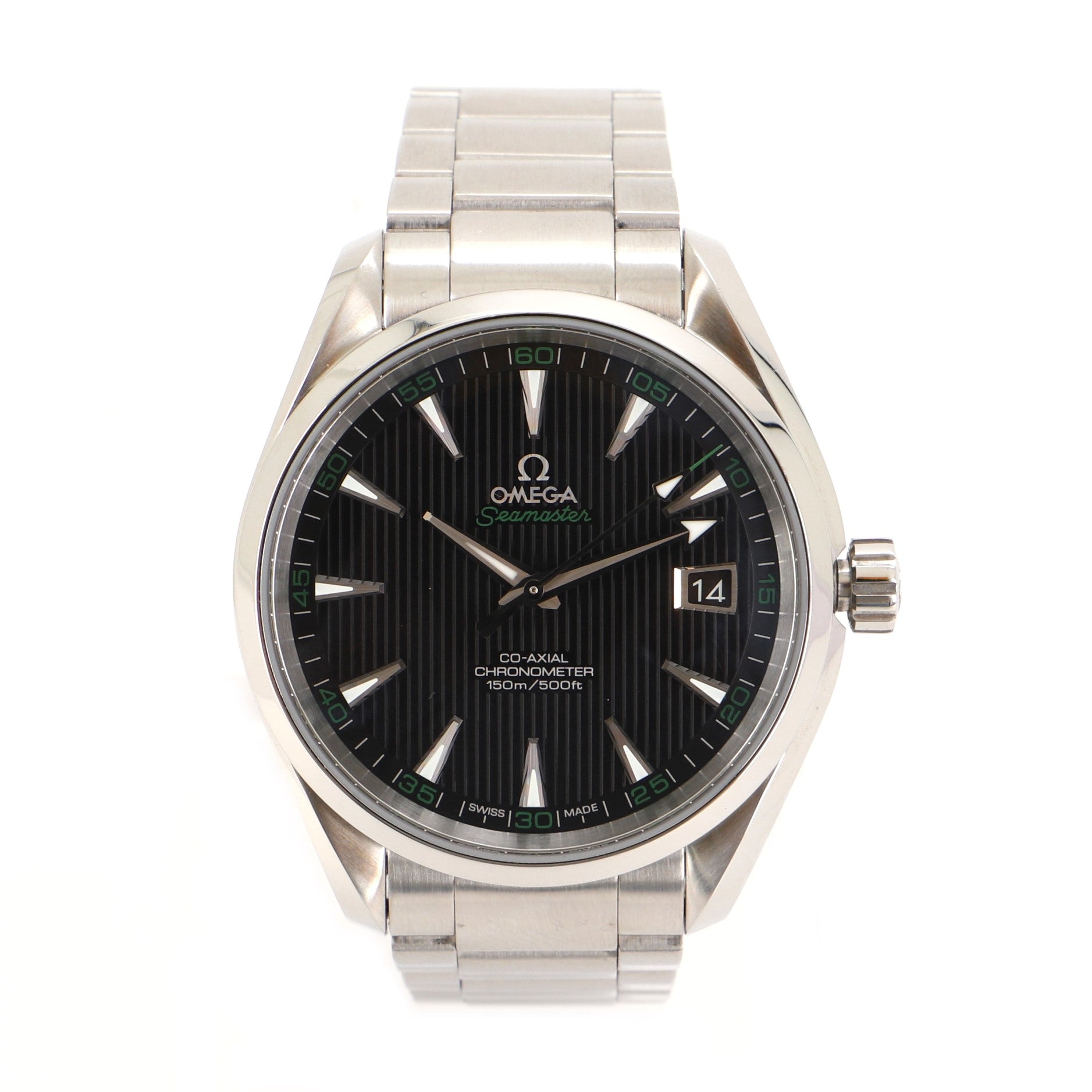 Omega Seamaster Aqua Terra Golf 150M Co-Axial Automatic Watch Stainless Steel 41