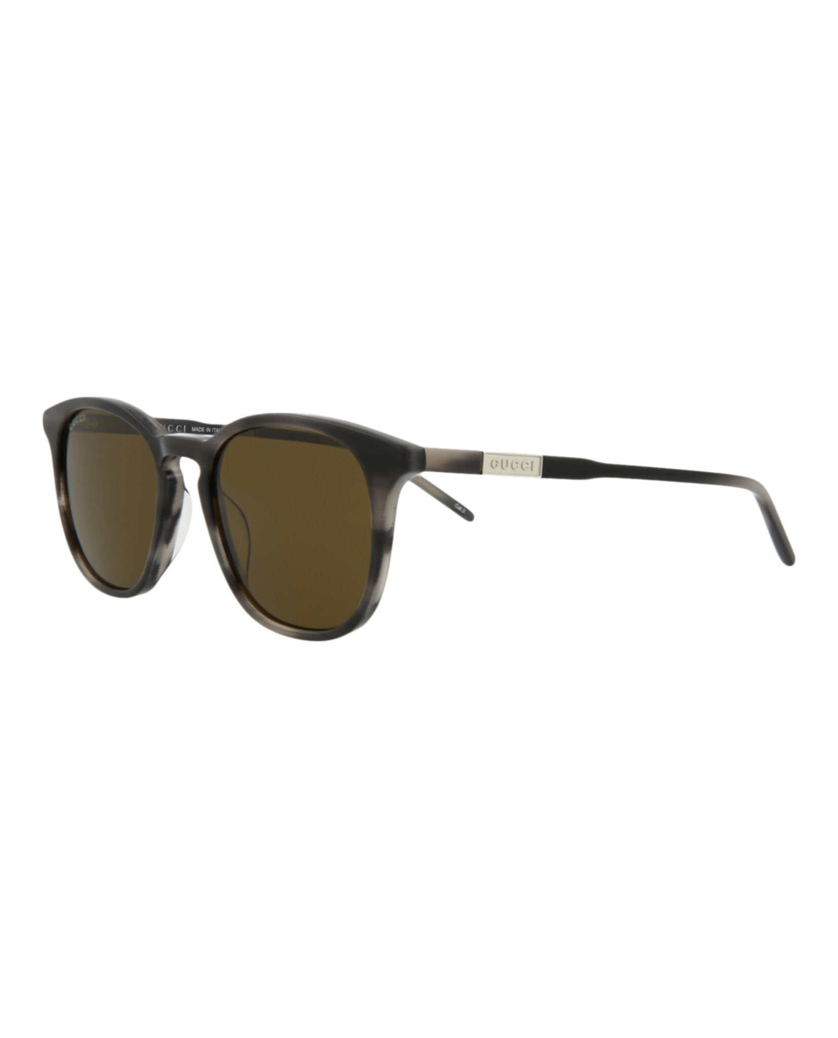 Gucci Round/Oval-Frame Acetate Sunglasses