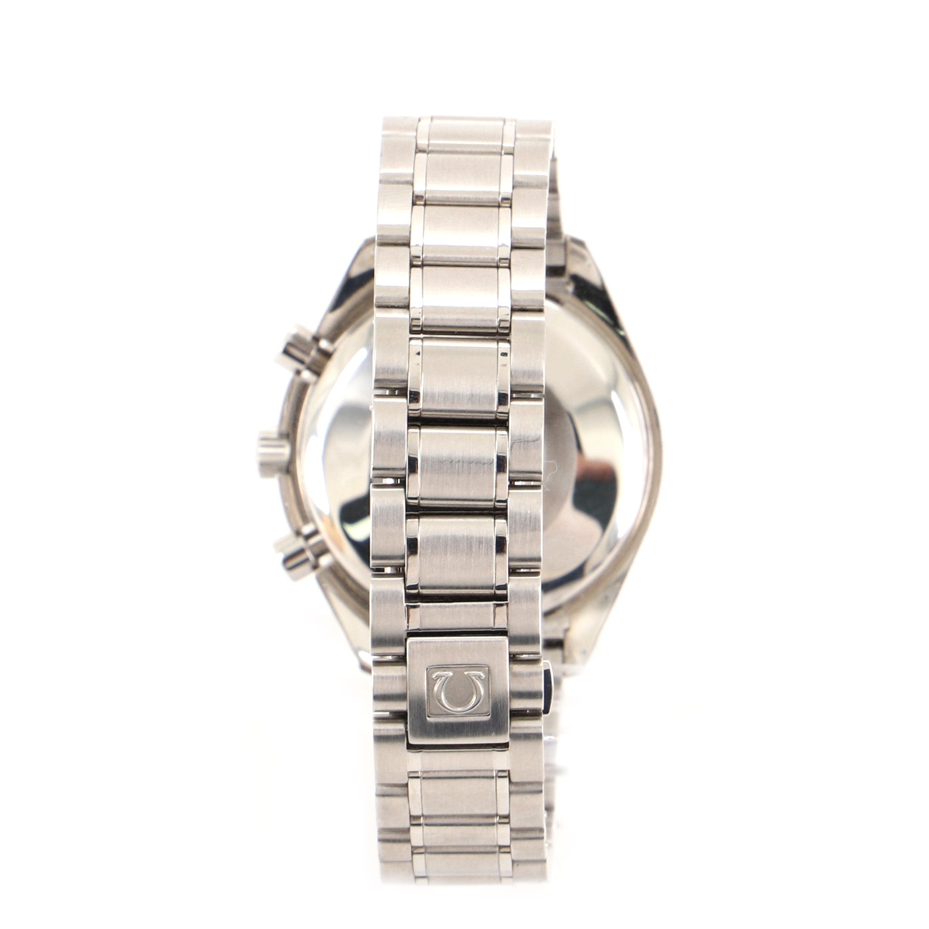 Omega Speedmaster Date Chronograph Automatic Watch Stainless Steel 39
