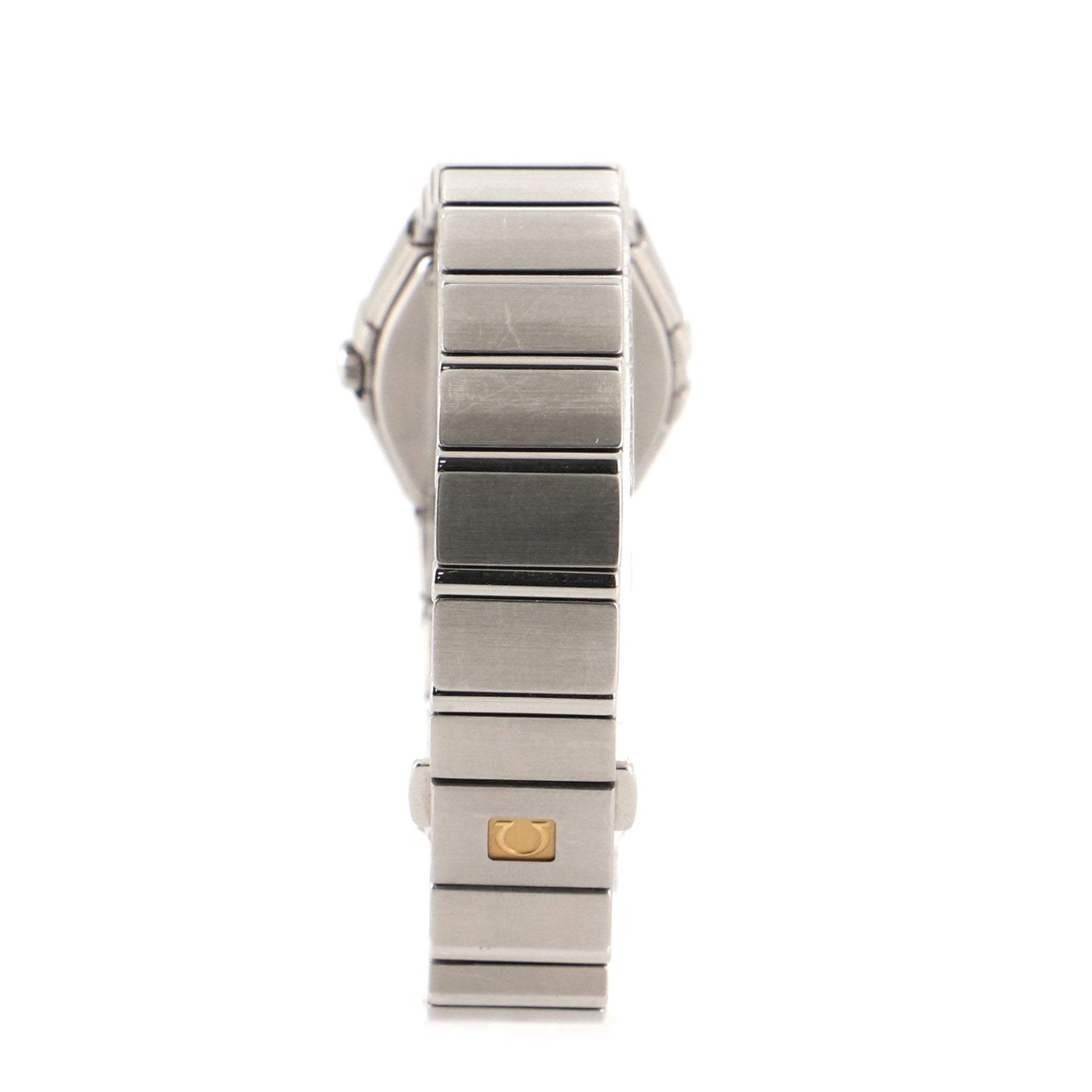 Omega Constellation Orbis Star Quartz Stainless Steel with Diamond Bezel and Mother-of-Pearl 24 Watch