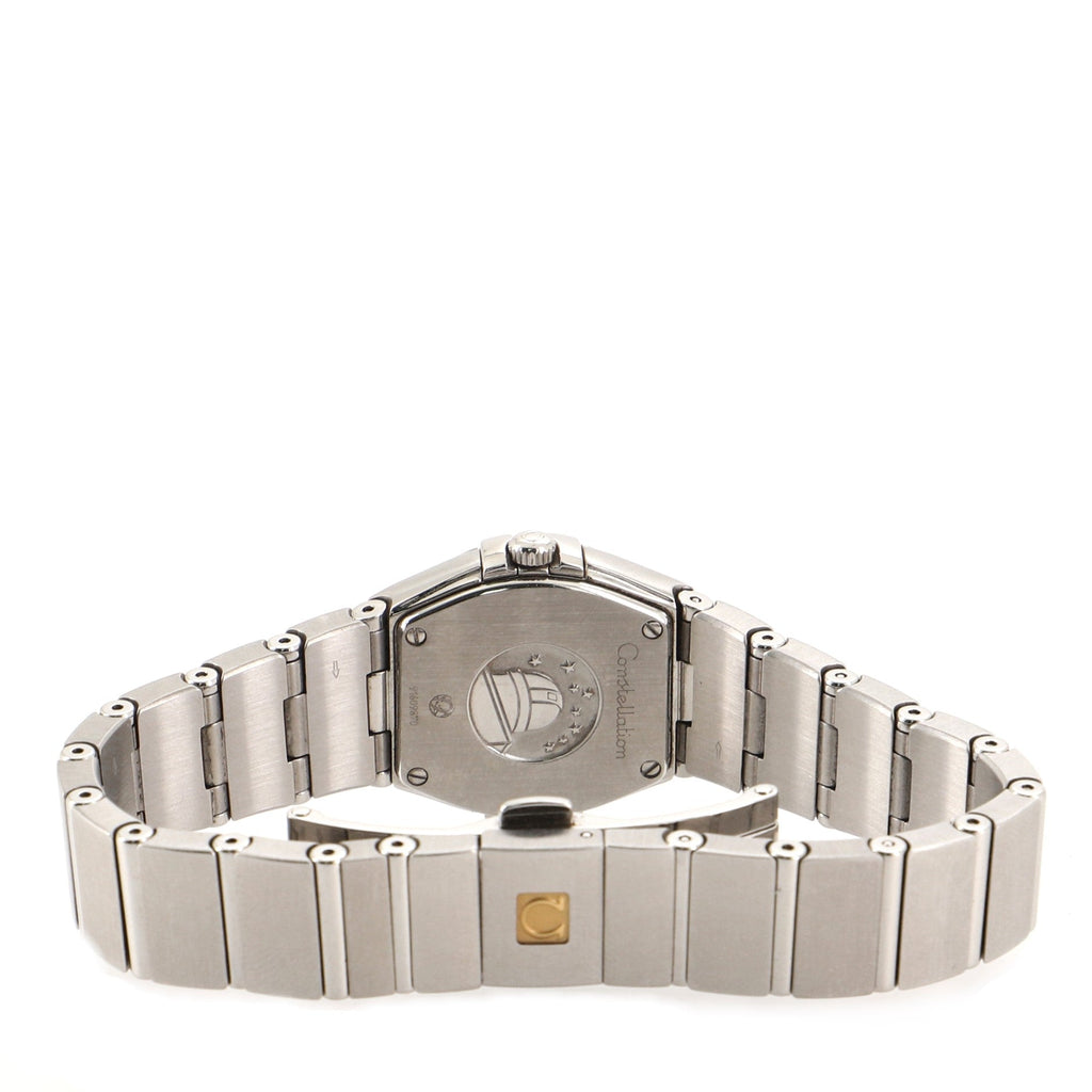 Omega Constellation Orbis Star Quartz Stainless Steel with Diamond Bezel and Mother-of-Pearl 24 Watch