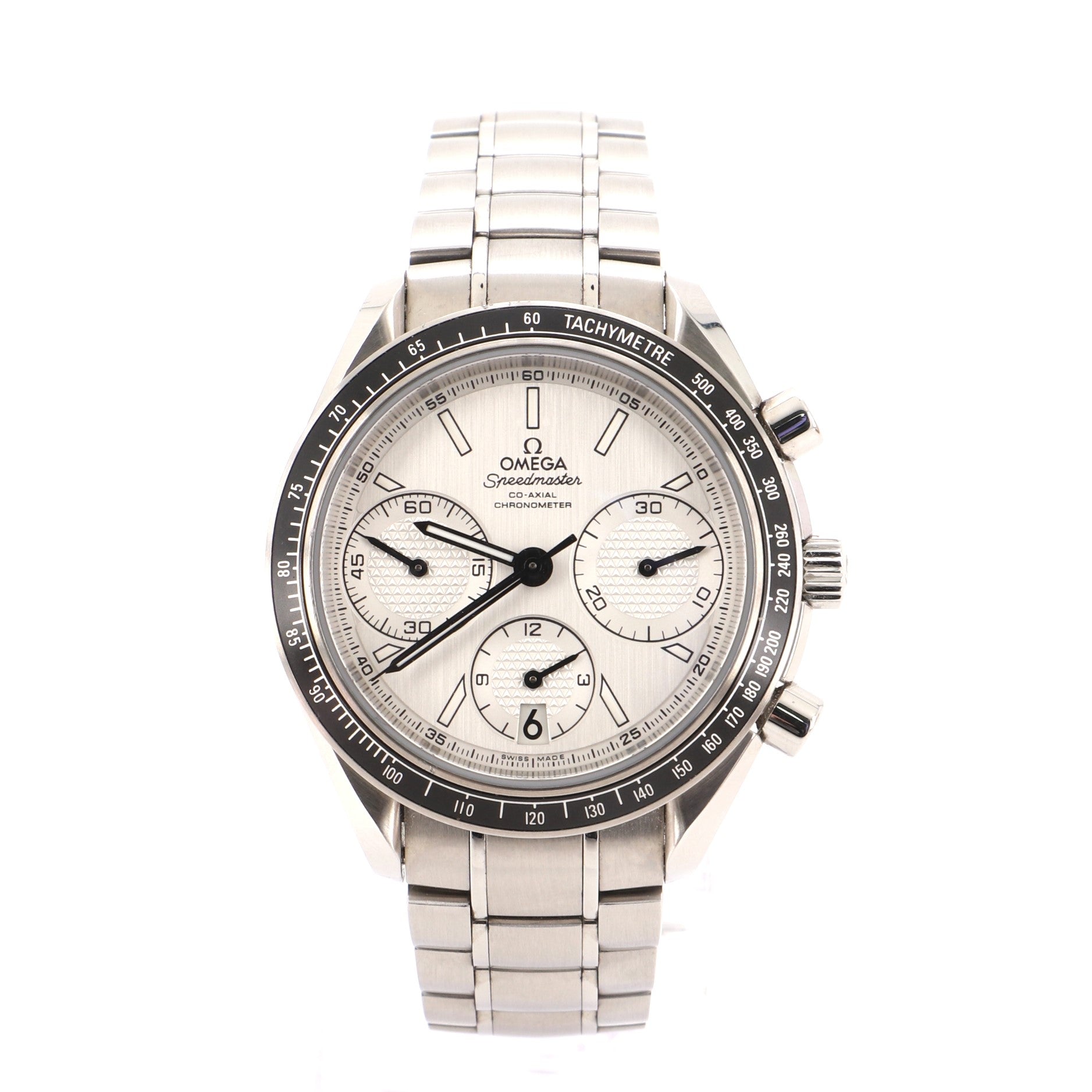 Omega Speedmaster Racing Co-Axial Chronograph Automatic Watch Stainless Steel 40