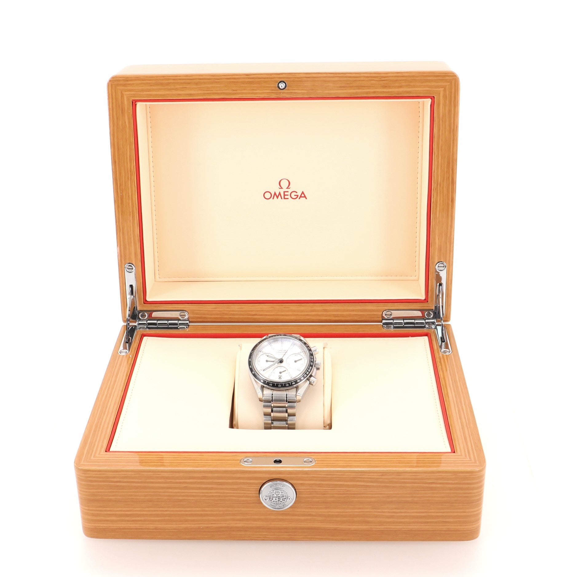 Omega Speedmaster Racing Co-Axial Chronograph Automatic Watch Stainless Steel 40