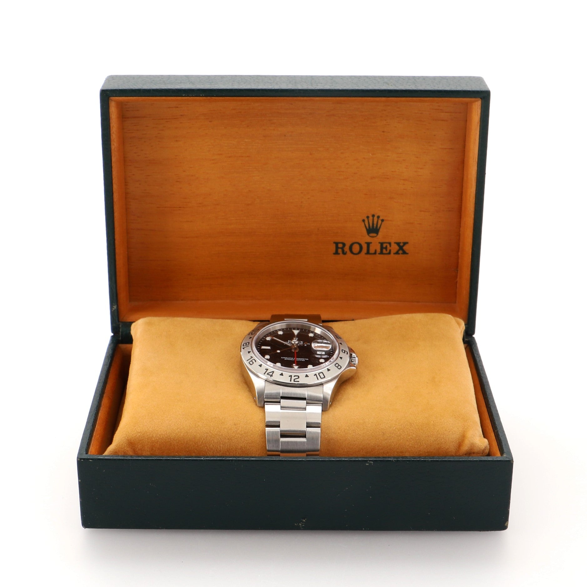 Rolex Oyster Perpetual Explorer II Automatic Watch Stainless Steel 40