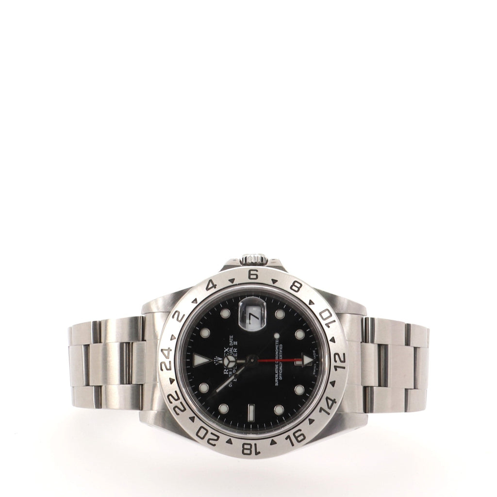 Rolex Oyster Perpetual Explorer II Automatic Watch Stainless Steel 40