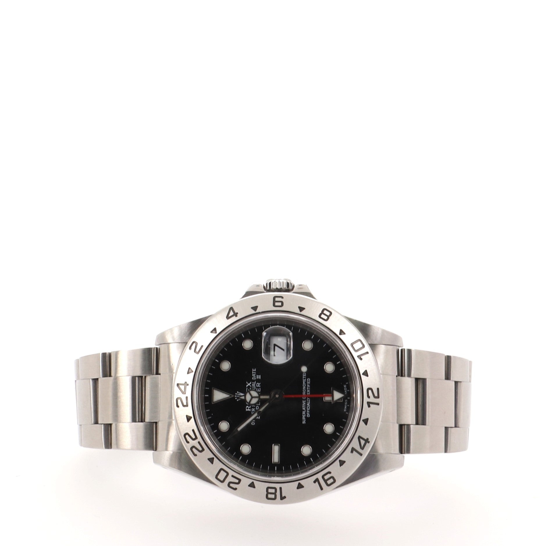 Rolex Oyster Perpetual Explorer II Automatic Watch Stainless Steel 40
