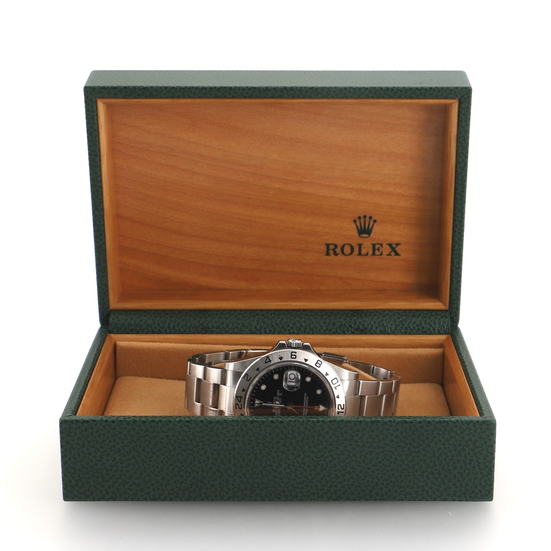 Rolex Oyster Perpetual Explorer II Automatic Watch Stainless Steel 40