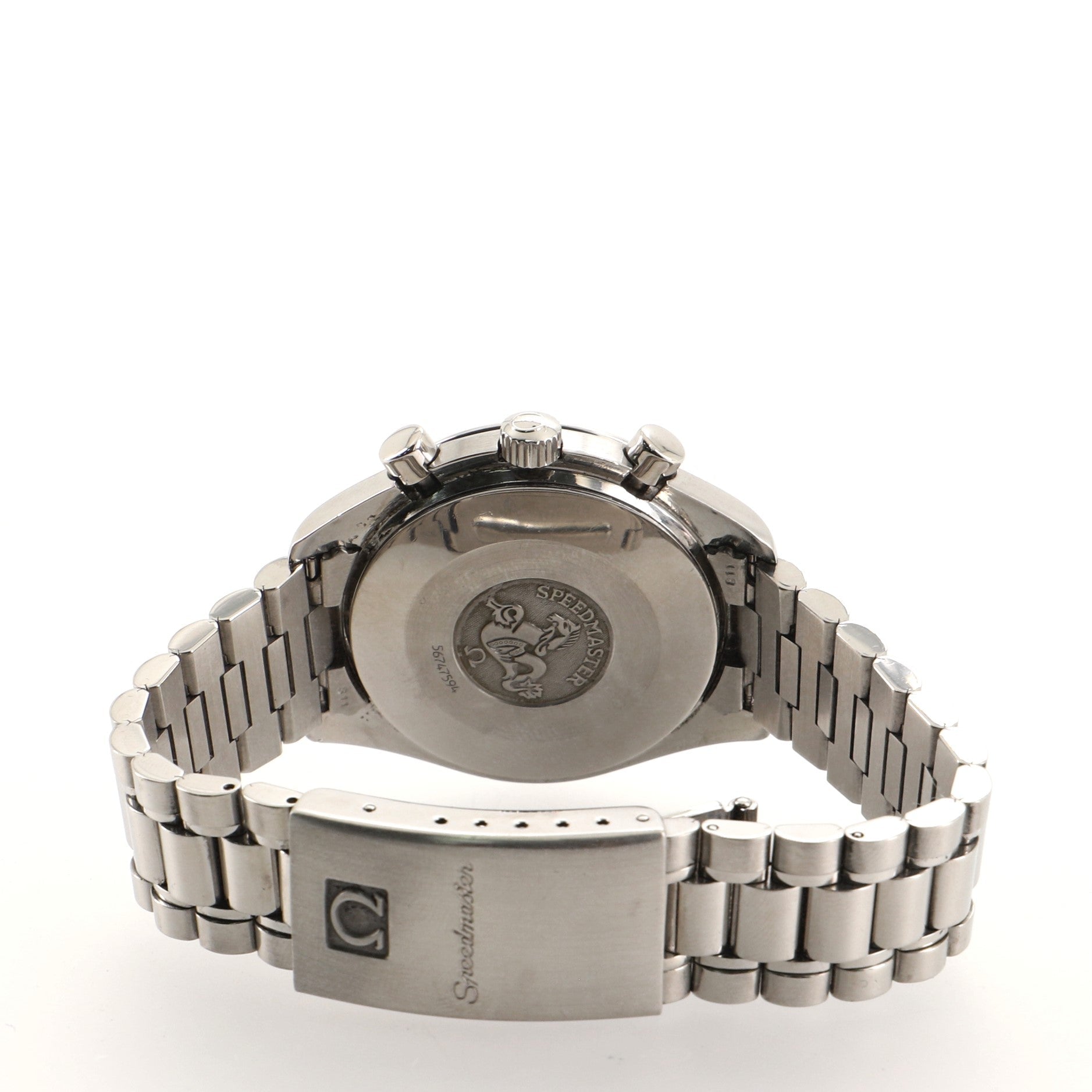 Omega Speedmaster Reduced Chronograph Automatic Watch Stainless Steel 39
