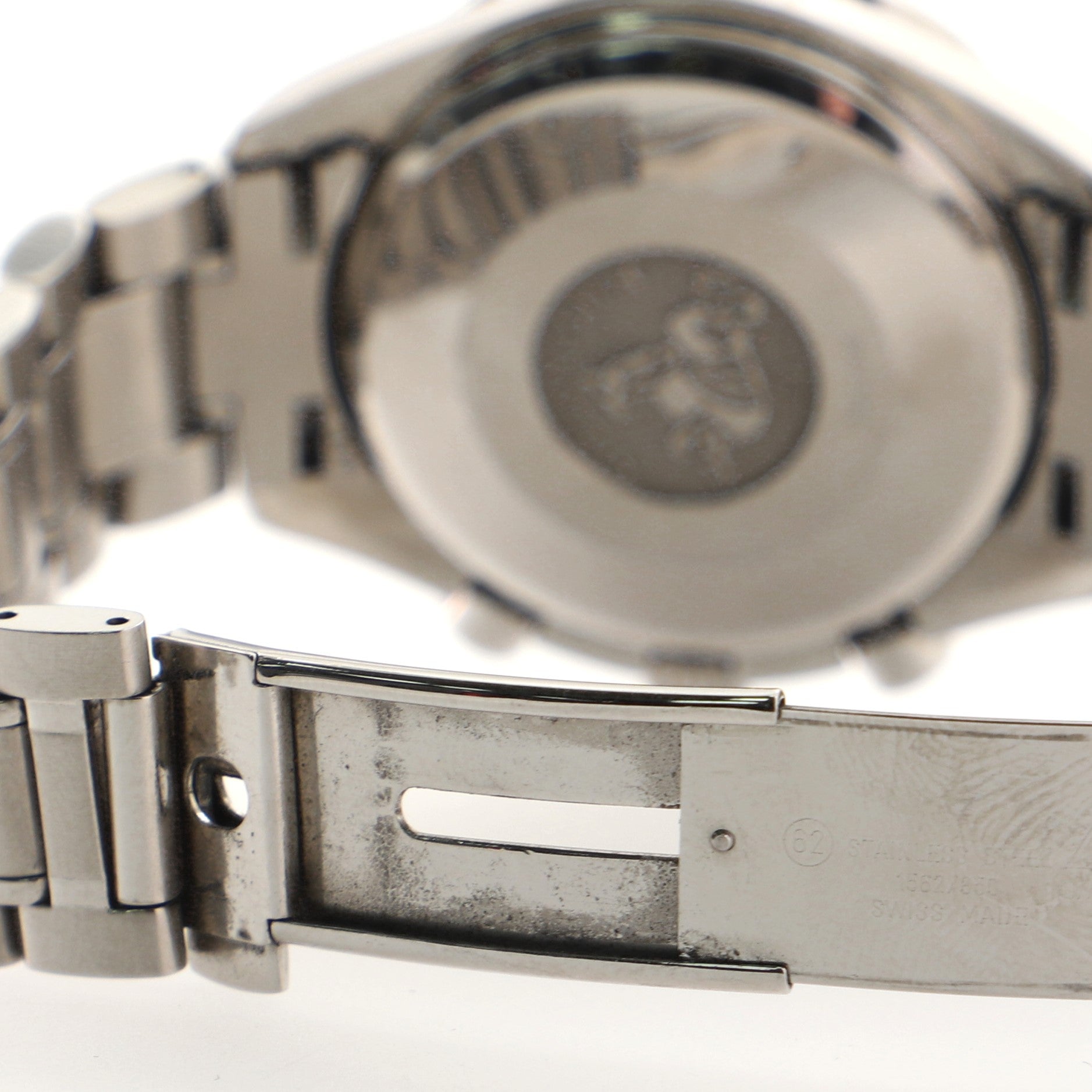 Omega Speedmaster Date Chronograph Automatic Watch Stainless Steel 39