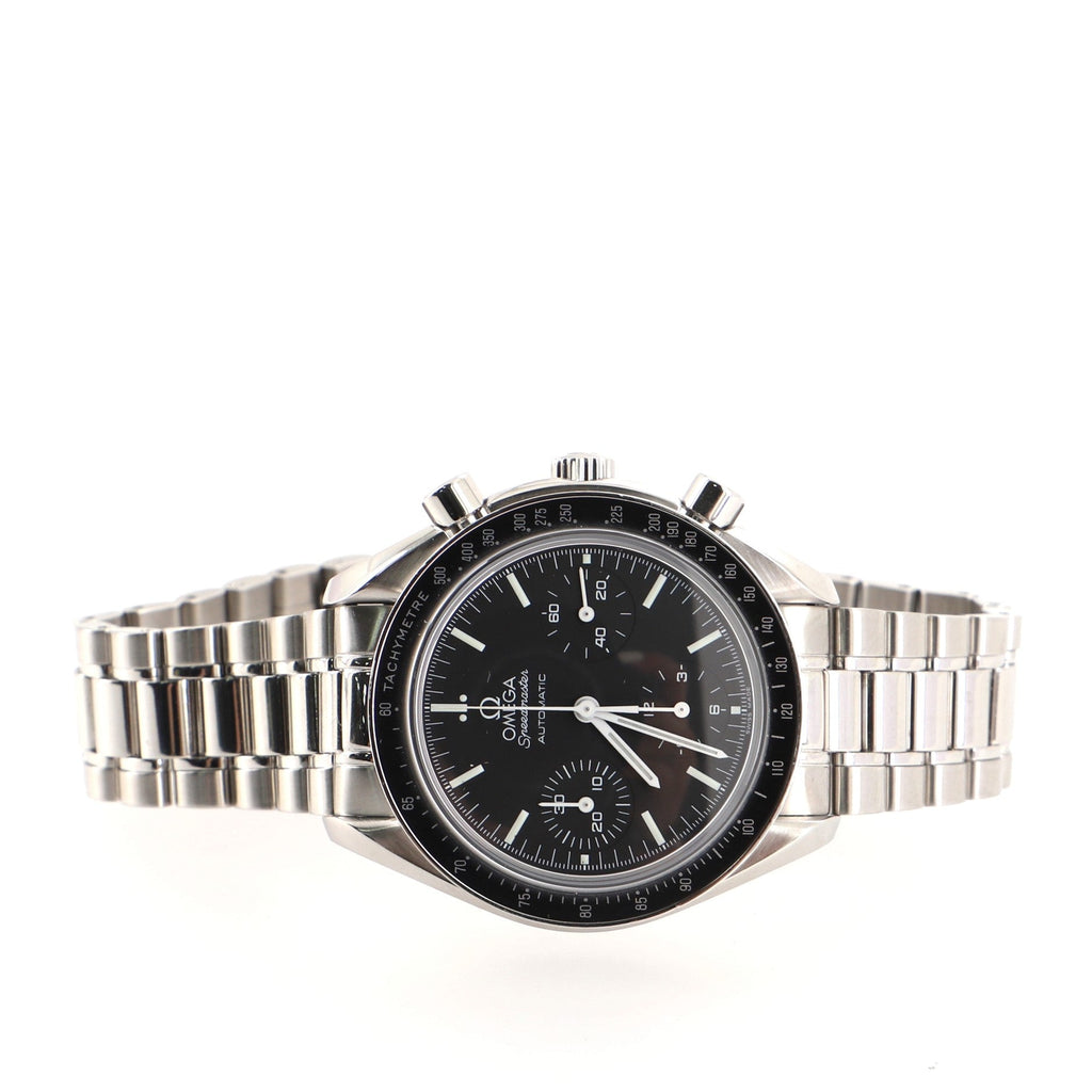 Omega Speedmaster Reduced Chronograph Automatic Watch Stainless Steel 37