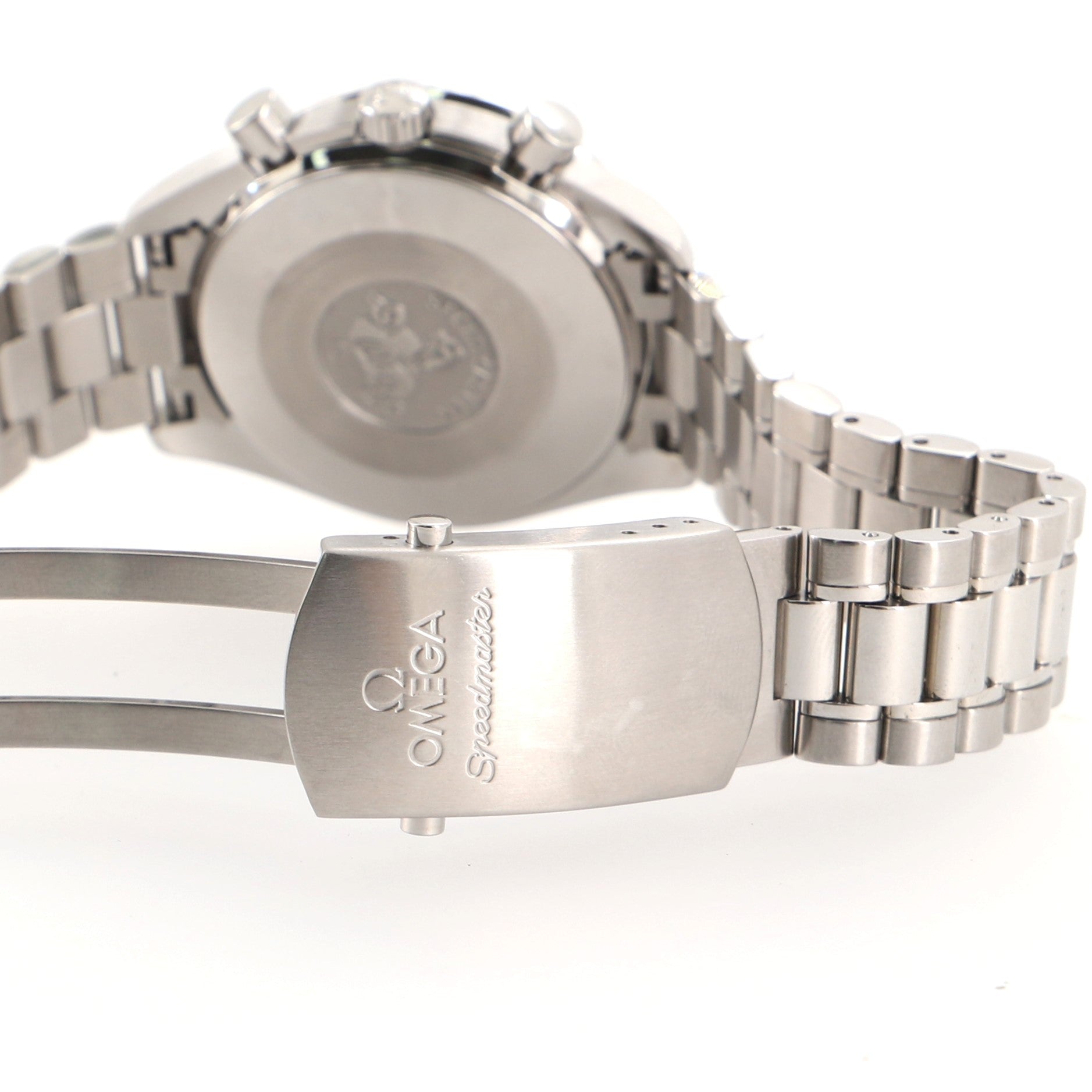 Omega Speedmaster Reduced Chronograph Automatic Watch Stainless Steel 37