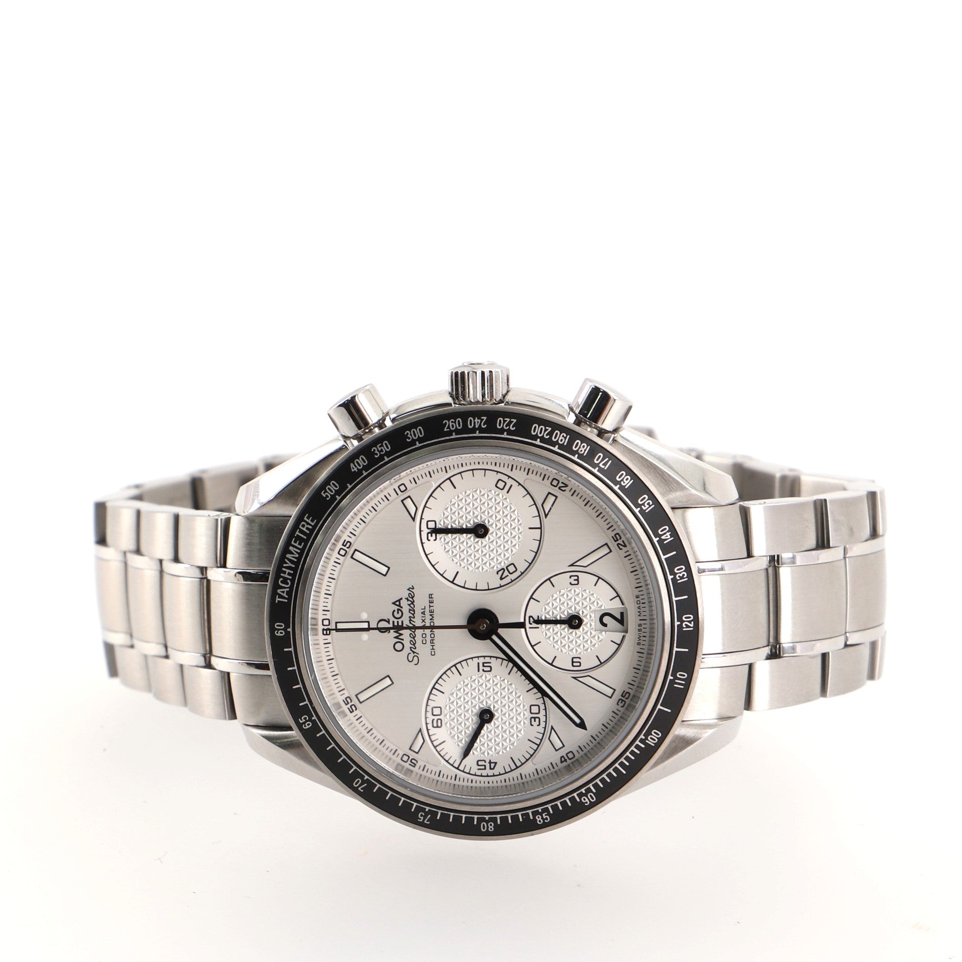Omega Speedmaster Racing Co-Axial Chronograph Automatic Watch Stainless Steel 40