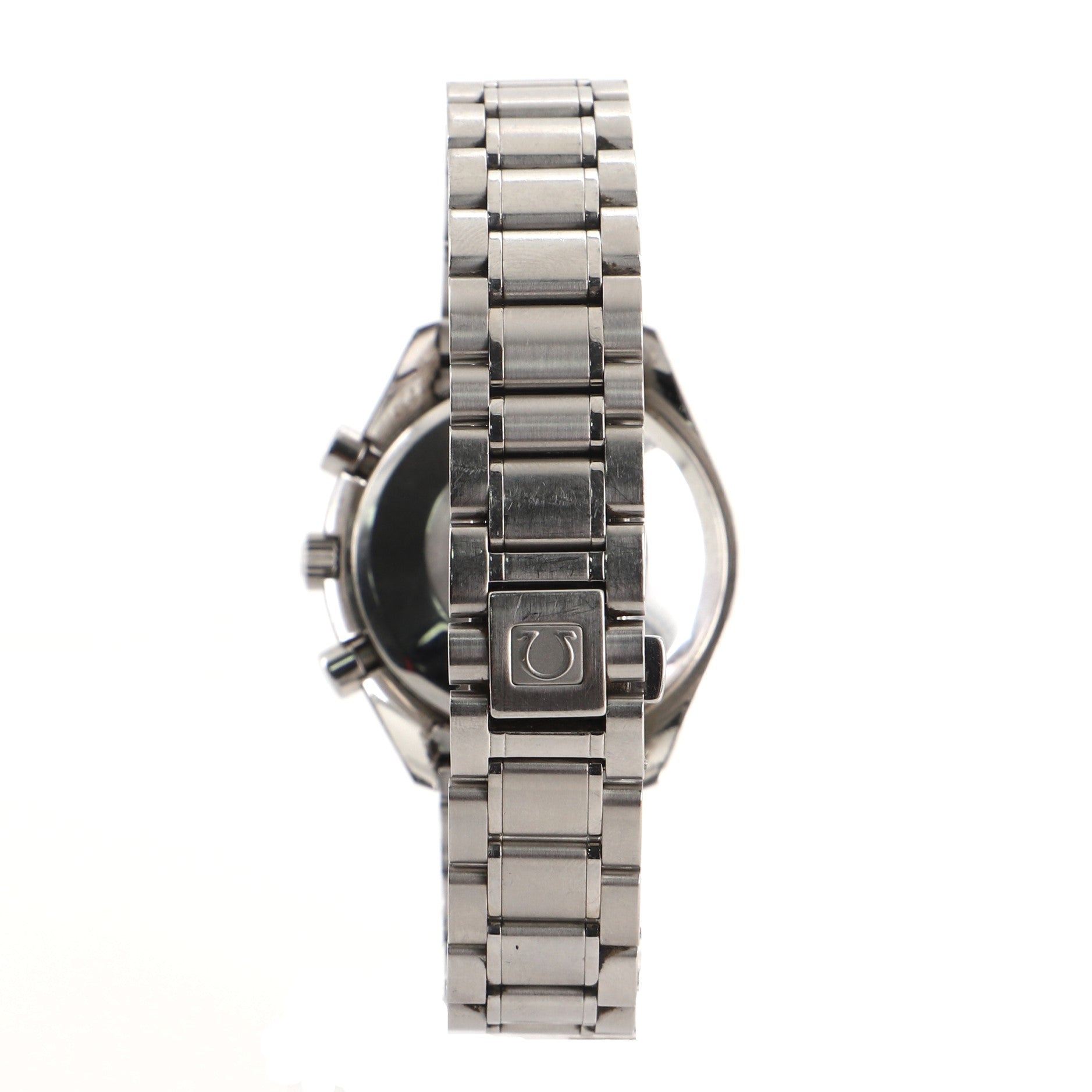 Omega Speedmaster Day-Date Chronograph Automatic Watch Stainless Steel 39