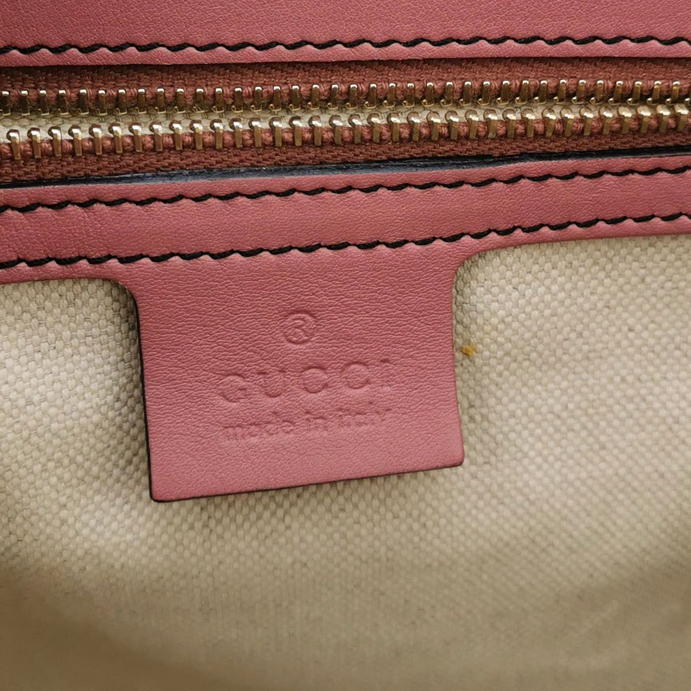 Gucci Emily Leather Signature Embossed Fringe Horsebit Shoulder Bag 047852700363