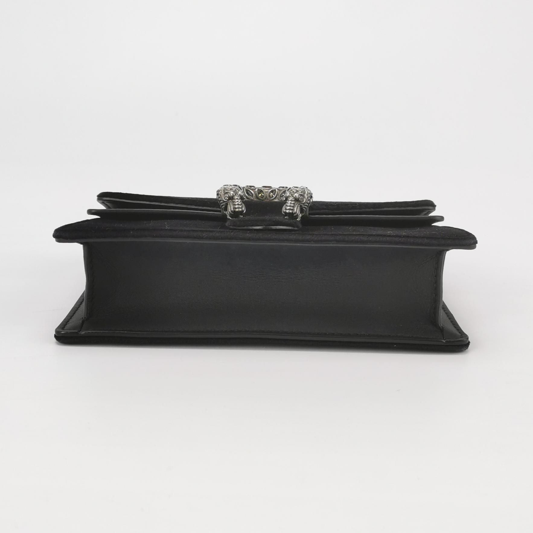 Gucci Dionysus Mini Bag in Leather and Suede with Double Tiger Head Buckle 047852800667