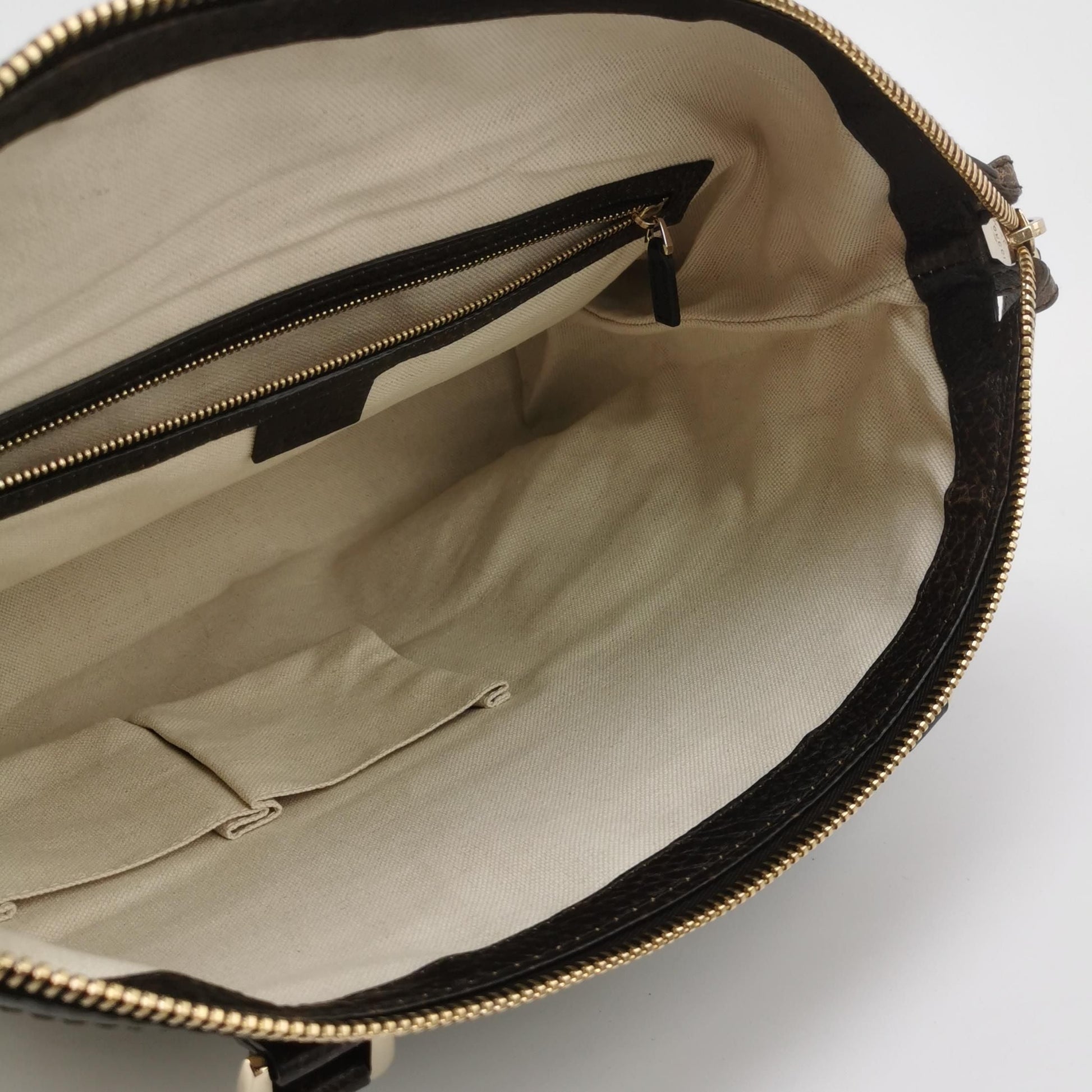 Gucci GG Canvas and Leather Horsebit Hobo Bag 047852700362
