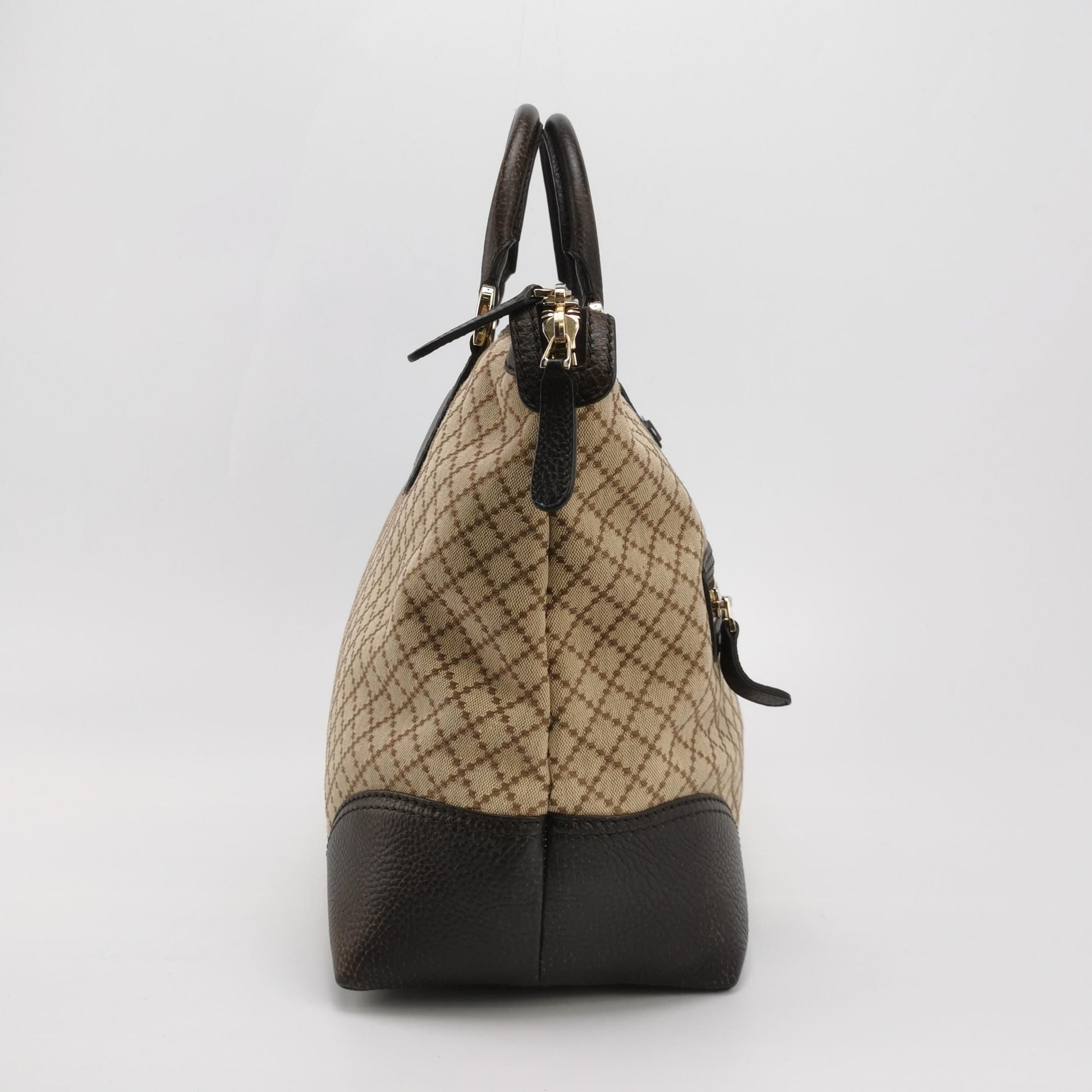 Gucci GG Canvas and Leather Horsebit Hobo Bag 047852700362