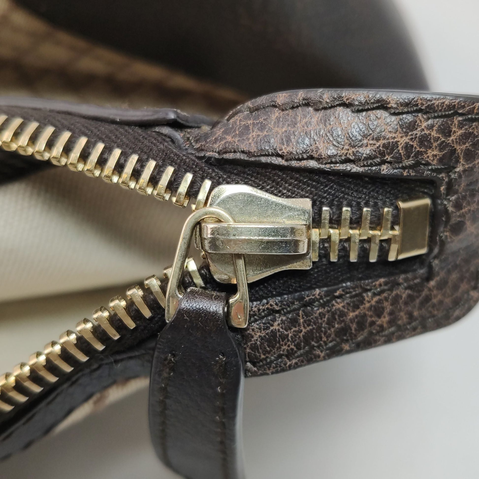 Gucci GG Canvas and Leather Horsebit Hobo Bag 047852700362