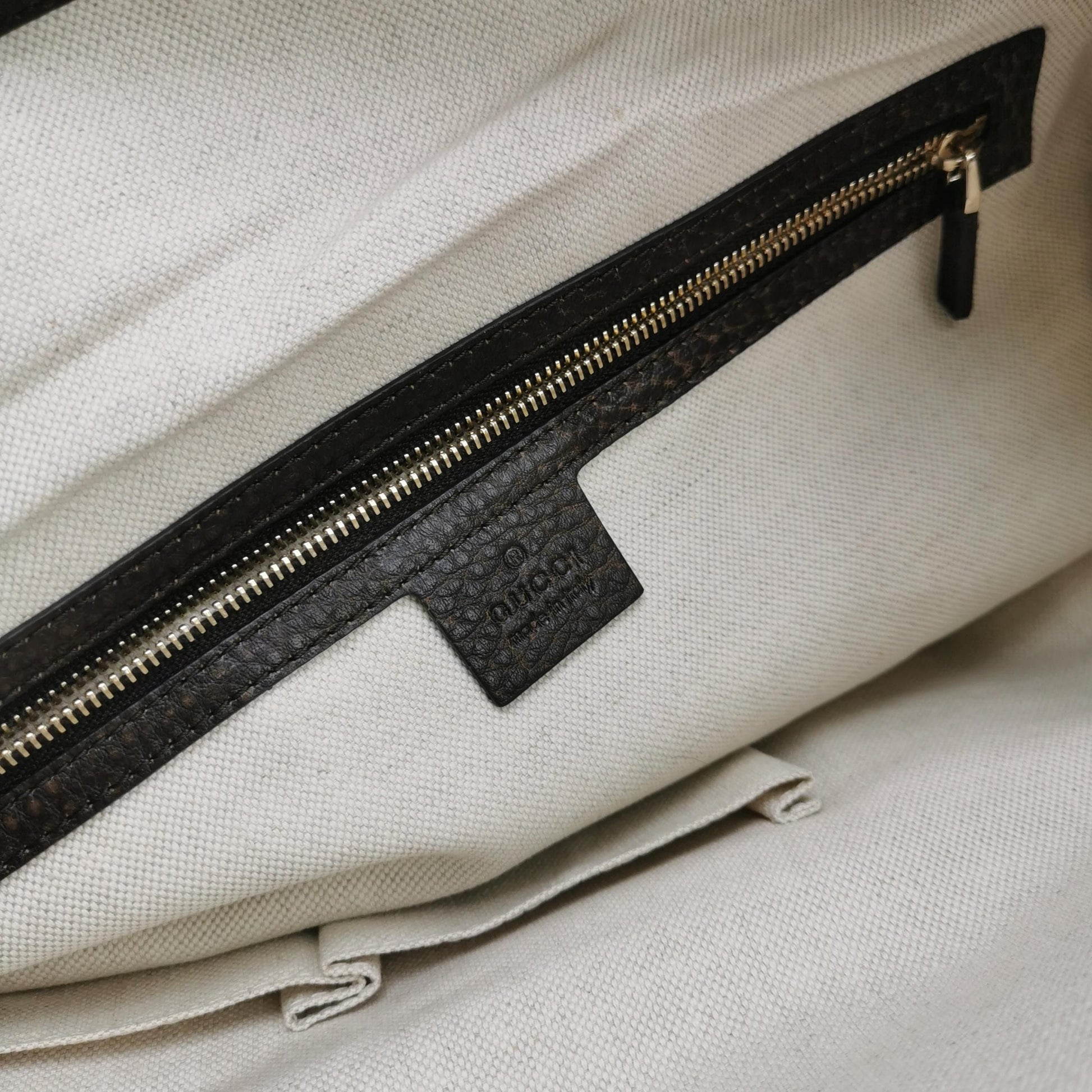Gucci GG Canvas and Leather Horsebit Hobo Bag 047852700362