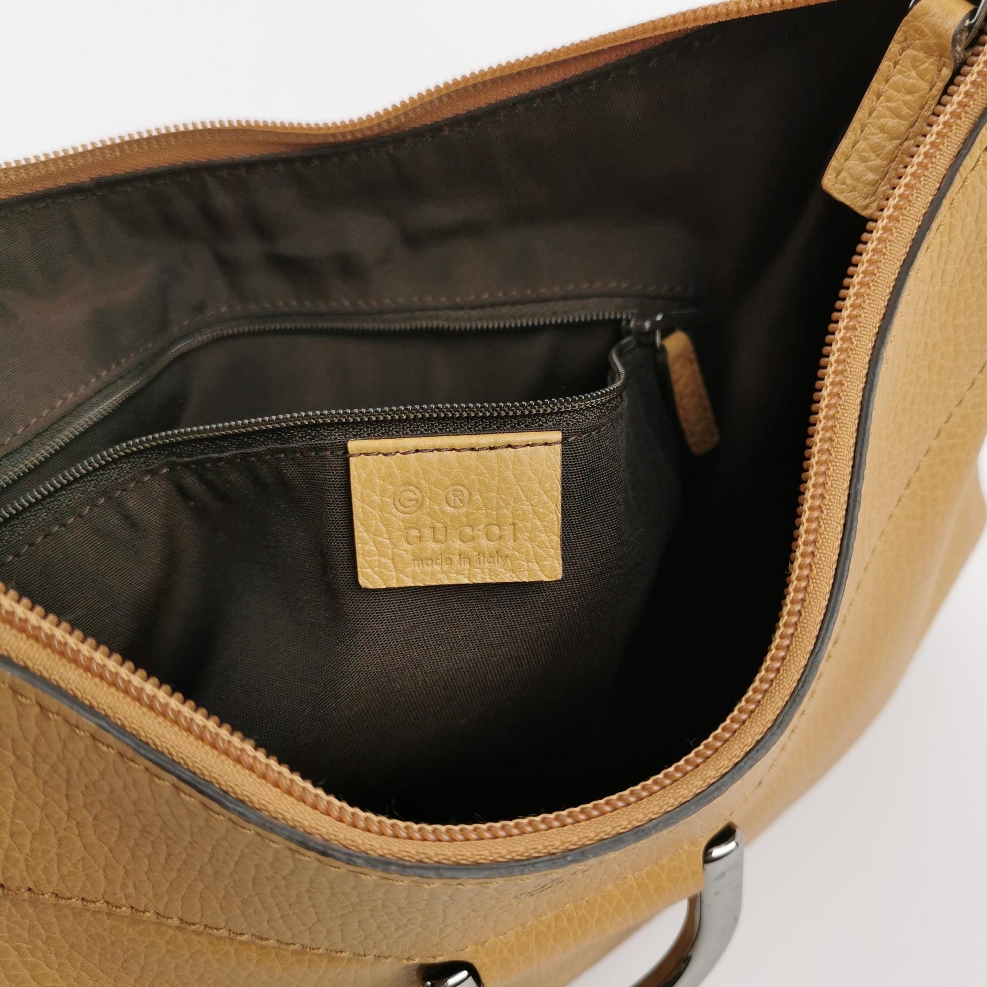 Gucci Abbey D-Ring Leather Shoulder Bag 047851000696