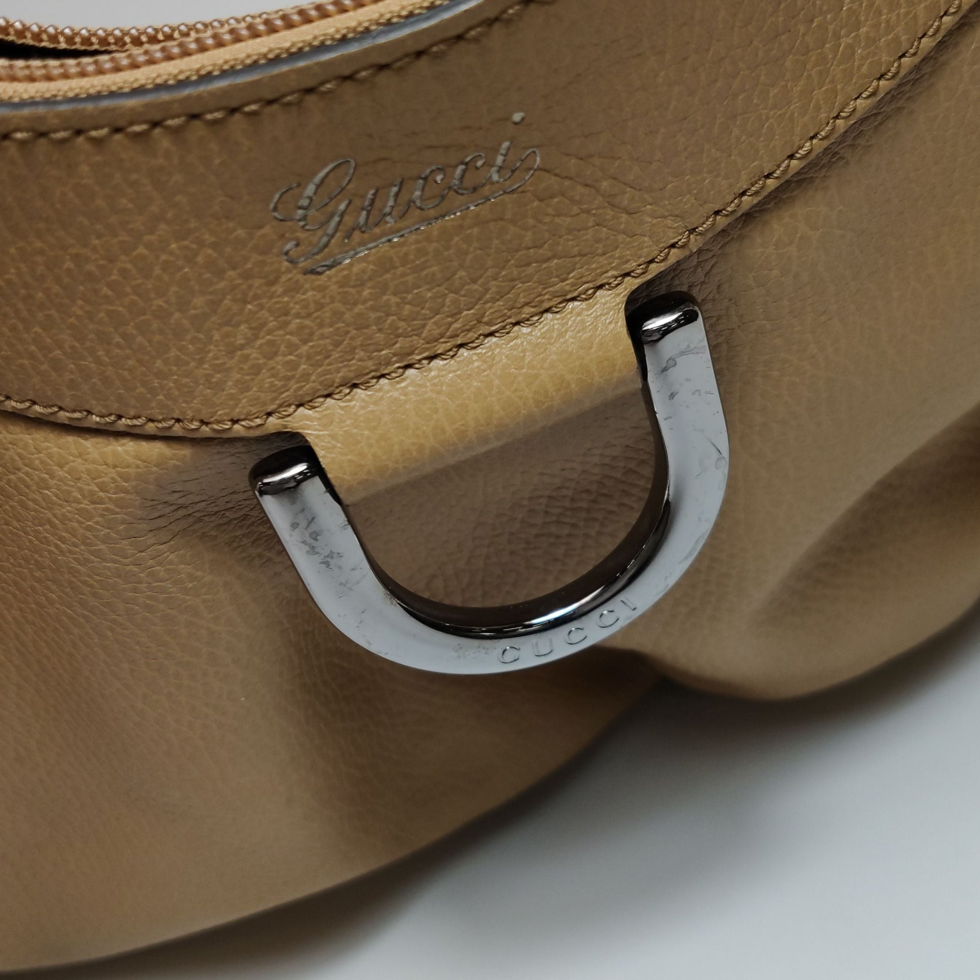 Gucci Abbey D-Ring Leather Shoulder Bag 047851000696