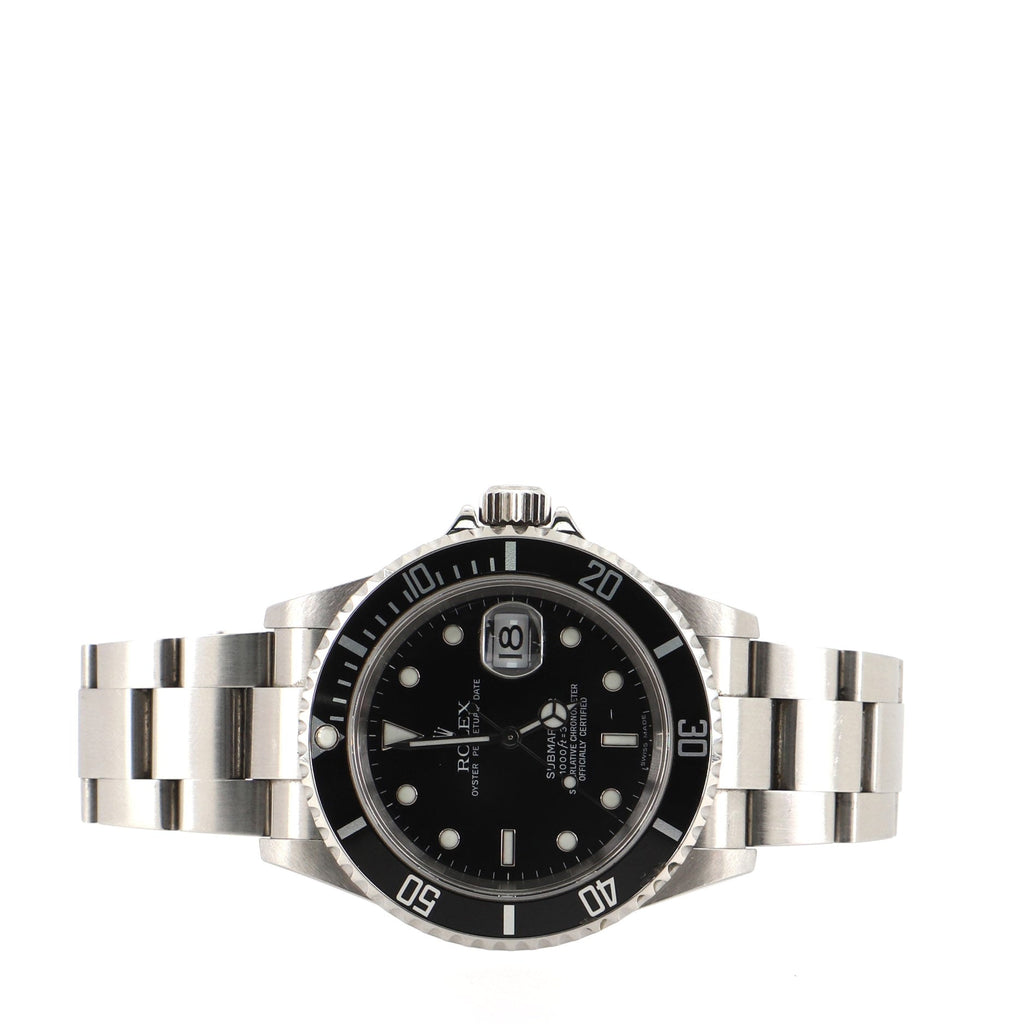 Rolex Oyster Perpetual Submariner Date Automatic Watch Stainless Steel 40