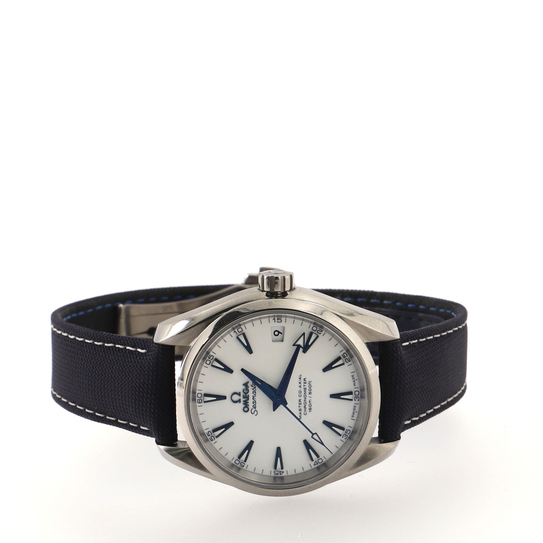 Omega Seamaster Aqua Terra 150M Co-Axial Master Chronometer Automatic Watch Titanium with Textile 39