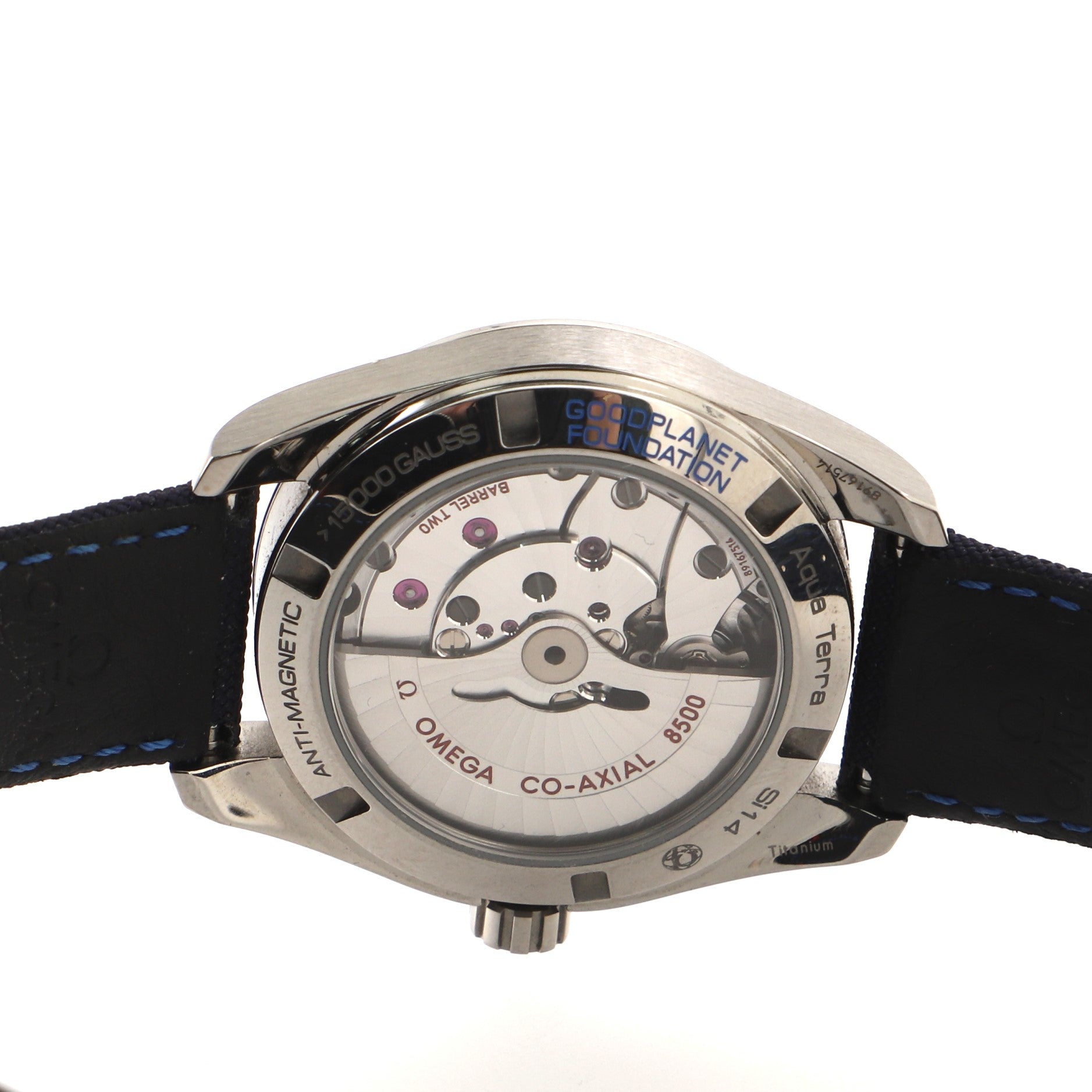 Omega Seamaster Aqua Terra 150M Co-Axial Master Chronometer Automatic Watch Titanium with Textile 39
