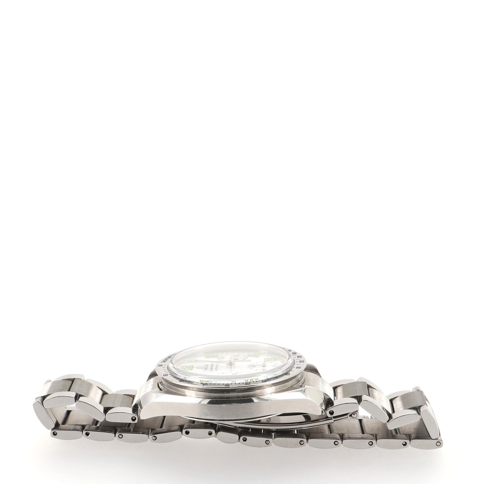 Omega Speedmaster Reduced Chronograph Automatic Watch Stainless Steel with Mother of Pearl 39