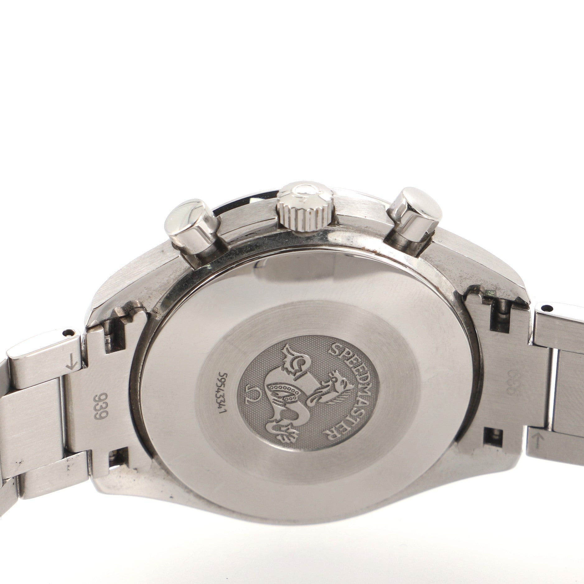 Omega Speedmaster Reduced Chronograph Automatic Watch Stainless Steel with Mother of Pearl 39