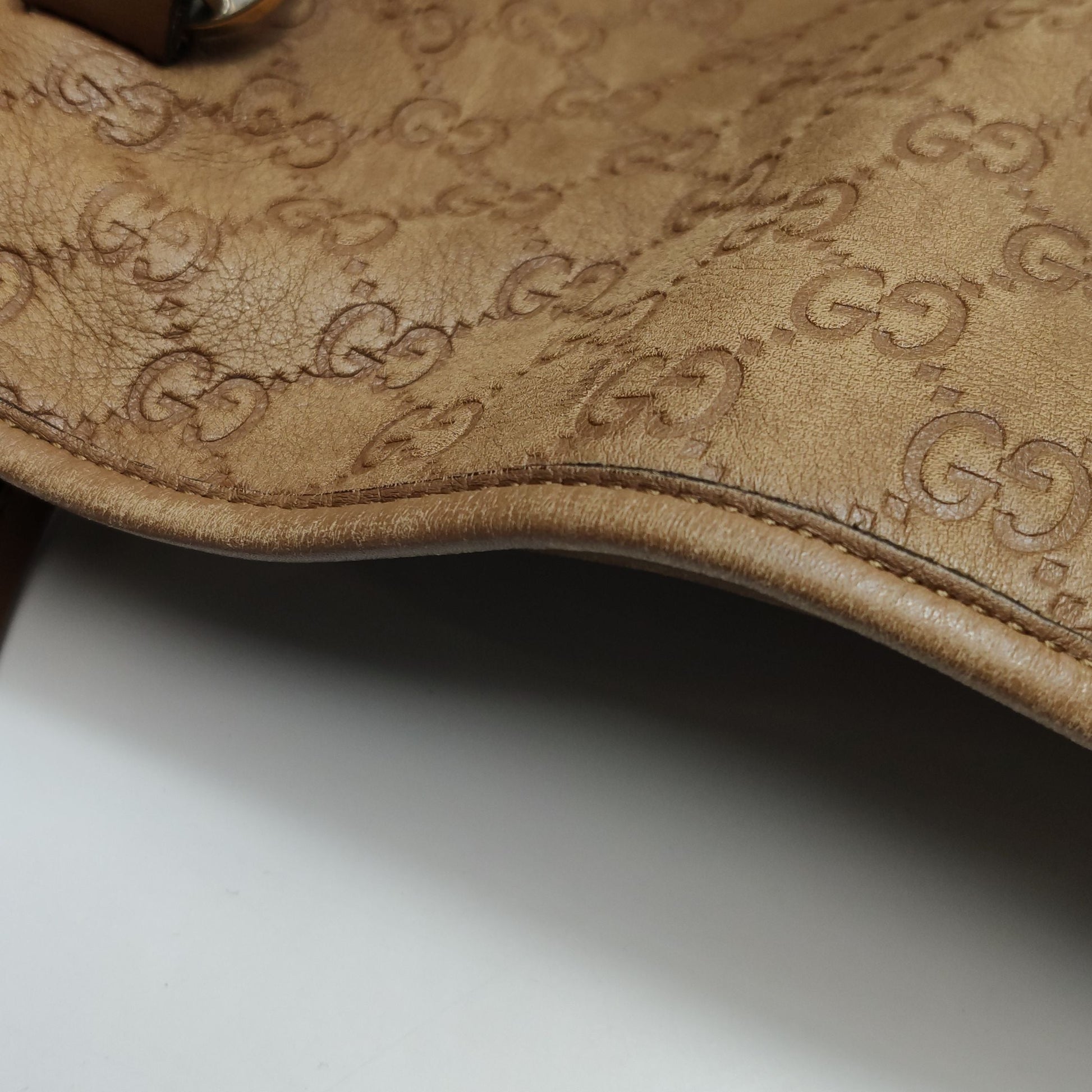 Gucci Abbey Leather GG Monogram D-Ring Shoulder Bag 250604781221576