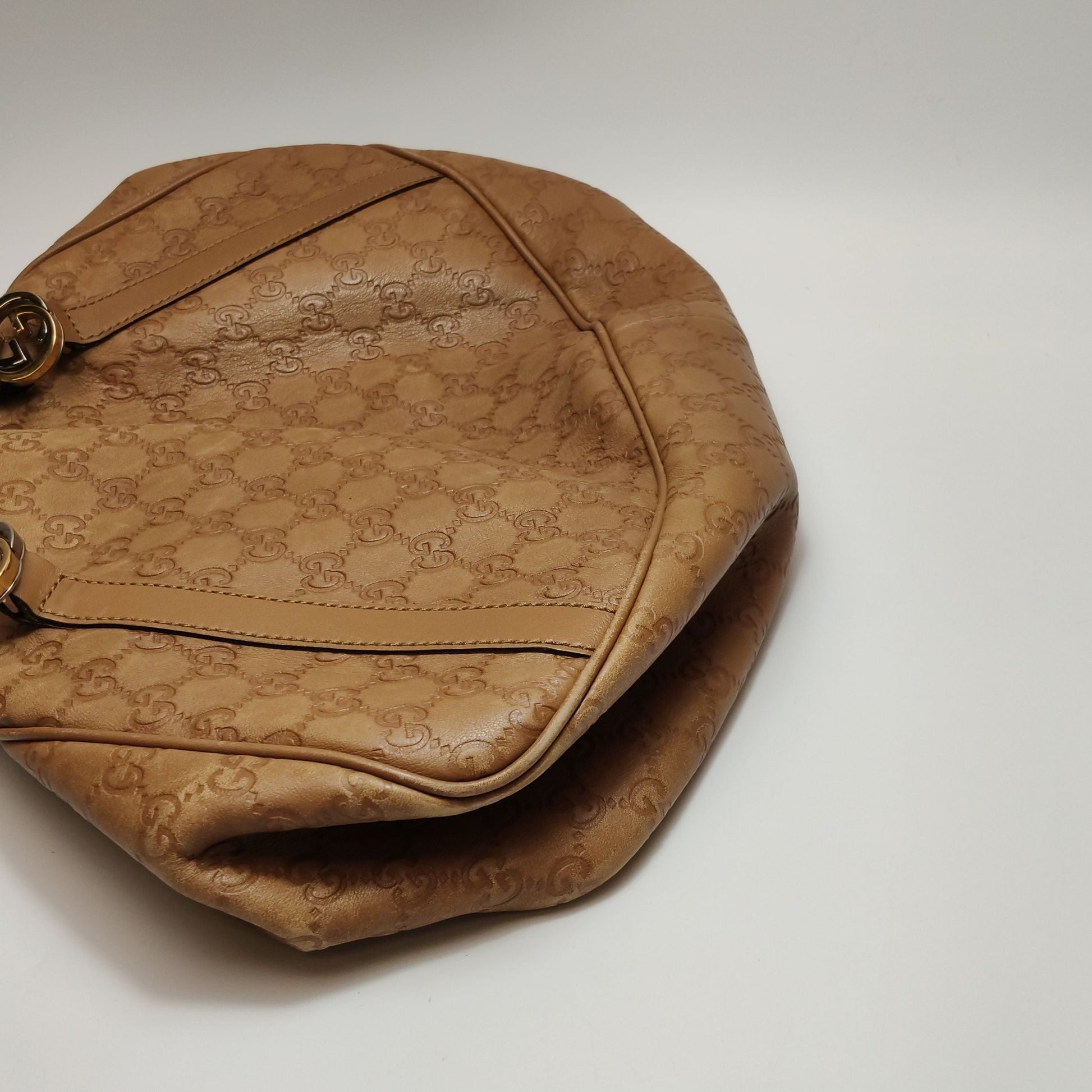 Gucci Abbey Leather GG Monogram D-Ring Shoulder Bag 250604781221576