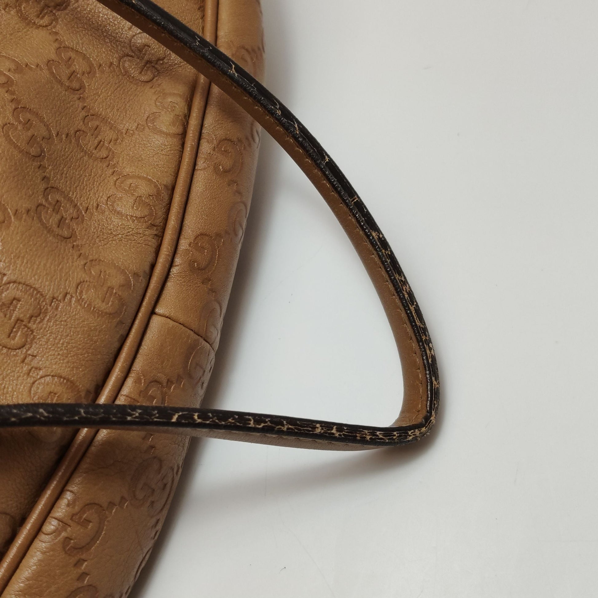 Gucci Abbey Leather GG Monogram D-Ring Shoulder Bag 250604781221576