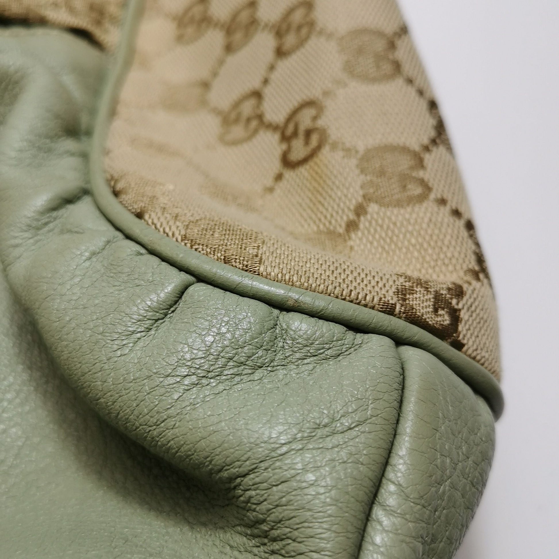 Gucci GG Canvas Fringe Shoulder Bag 24122178991236