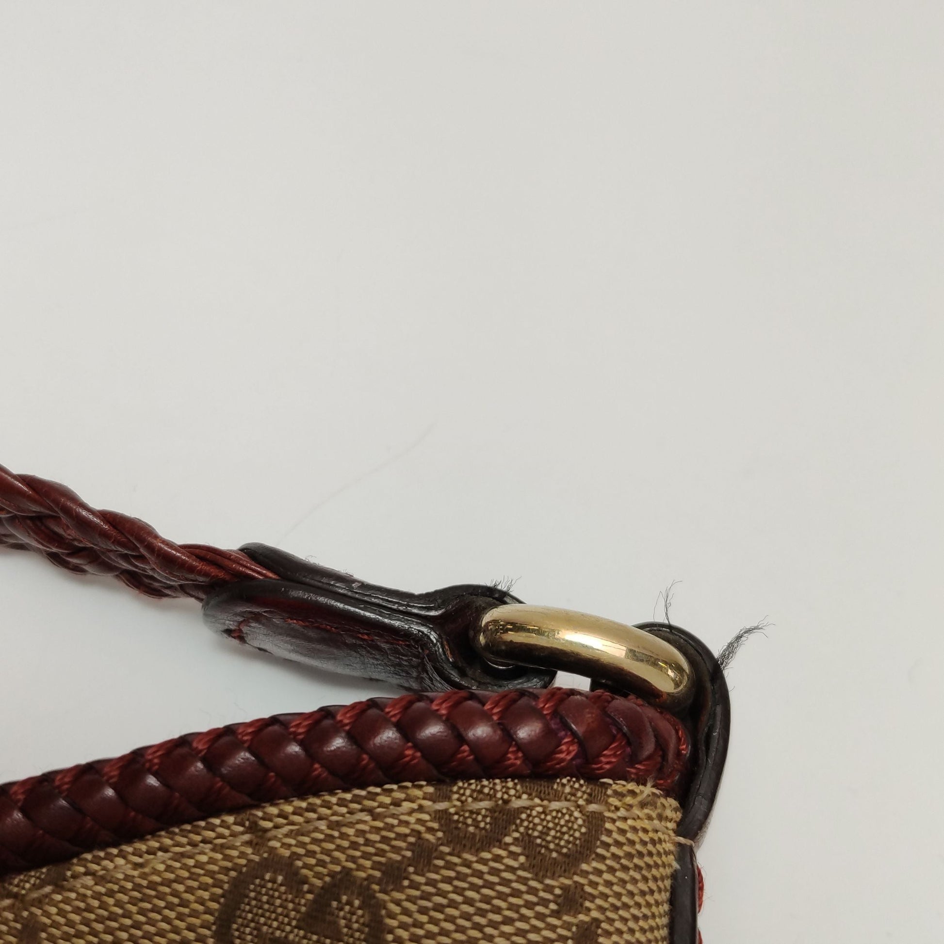 Gucci GG Canvas Fringe Shoulder Bag 250526781208574