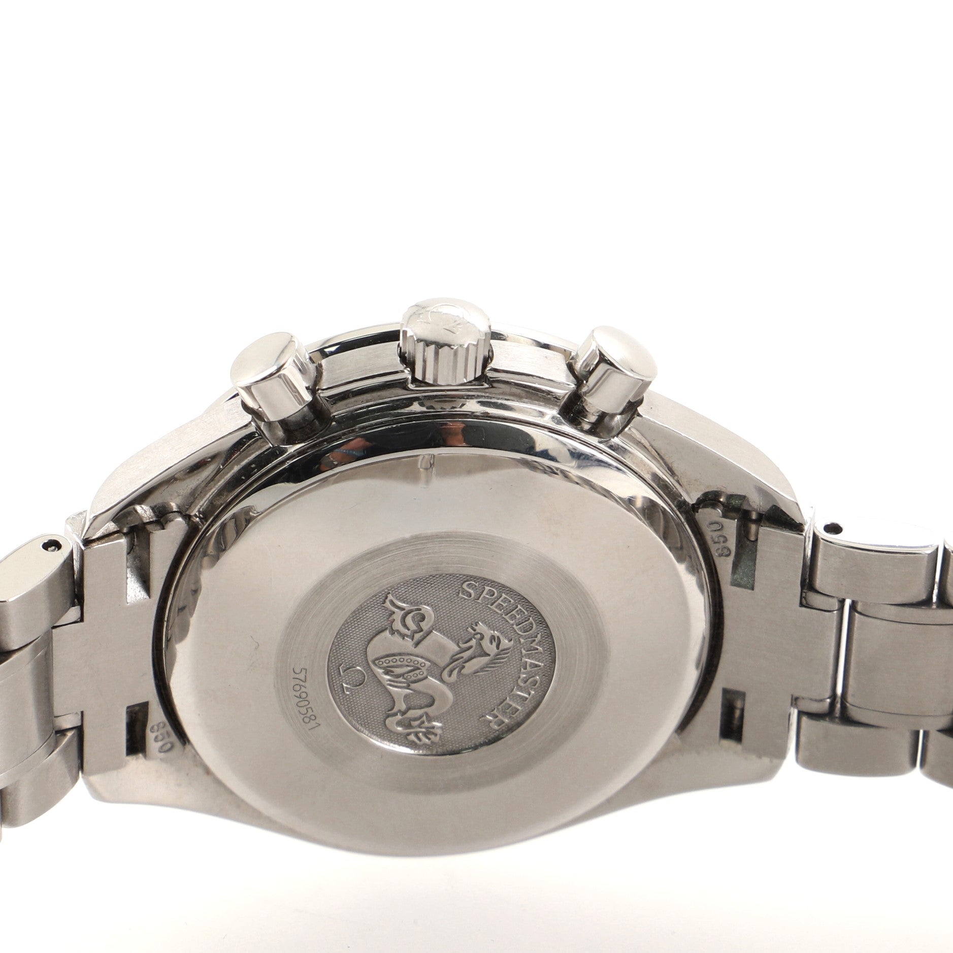 Omega Speedmaster Day-Date Chronograph Automatic Watch Stainless Steel 39