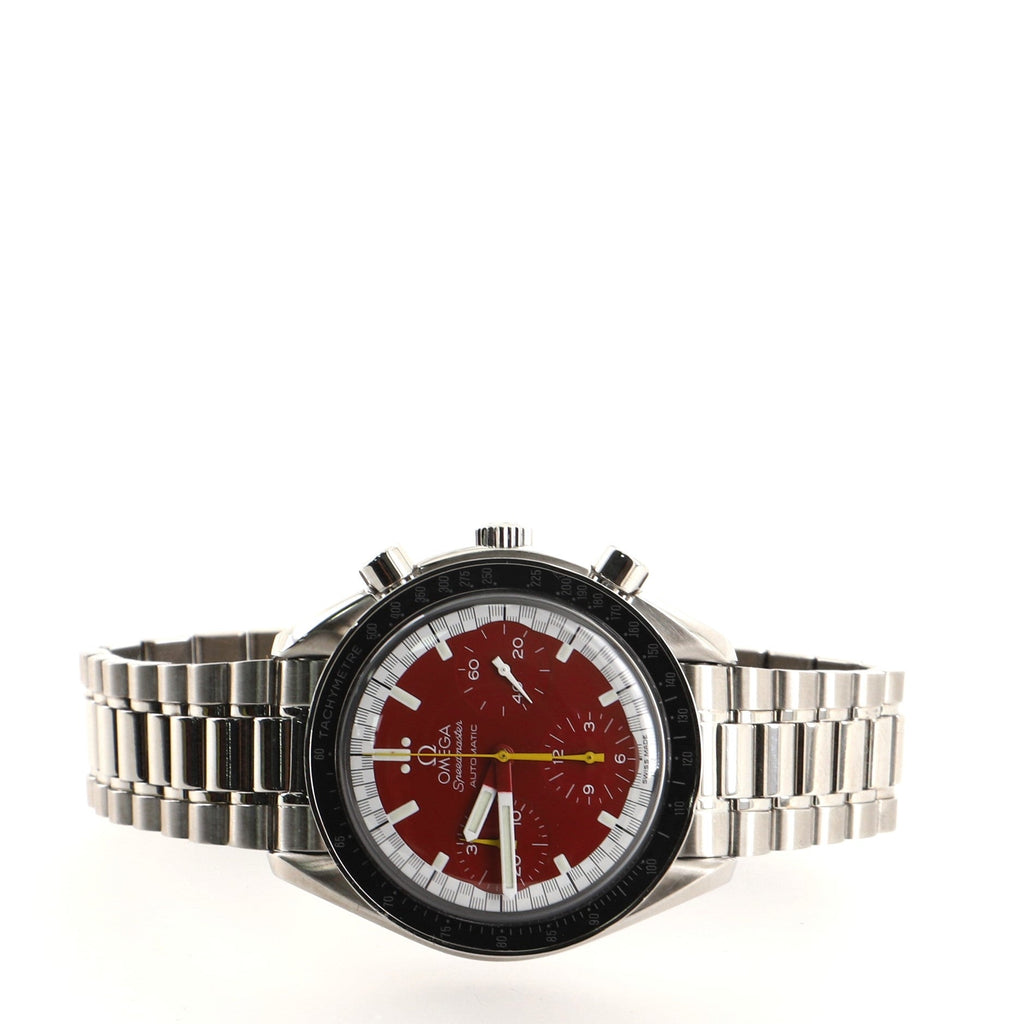 Omega Speedmaster Michael Schumacher Chronograph Automatic Watch Stainless Steel 39