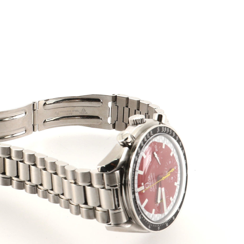 Omega Speedmaster Michael Schumacher Chronograph Automatic Watch Stainless Steel 39